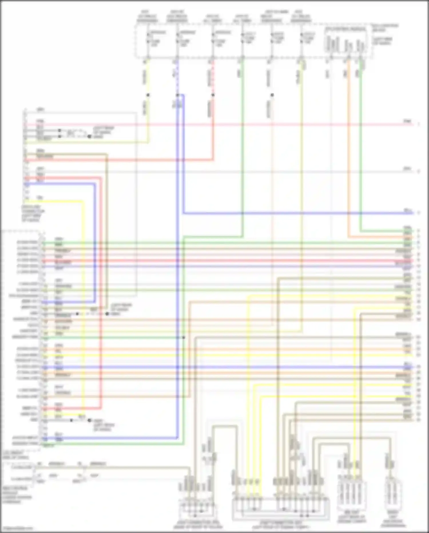 IONIQ 6 Hyundai I (2022-2024): Computer data lines circuit (1 of 8)