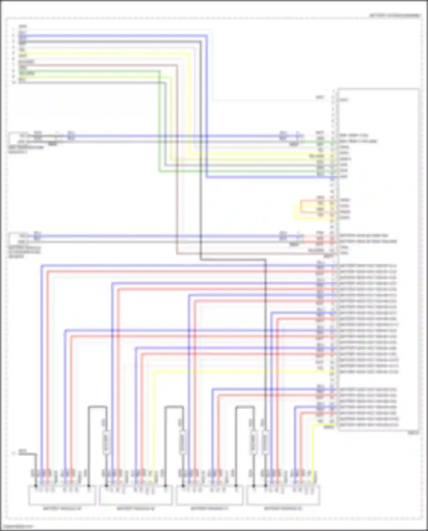 IONIQ 6 Hyundai I (2022-2024): Wiring diagram engine performance electric, long range 2wd (11 of 19)
