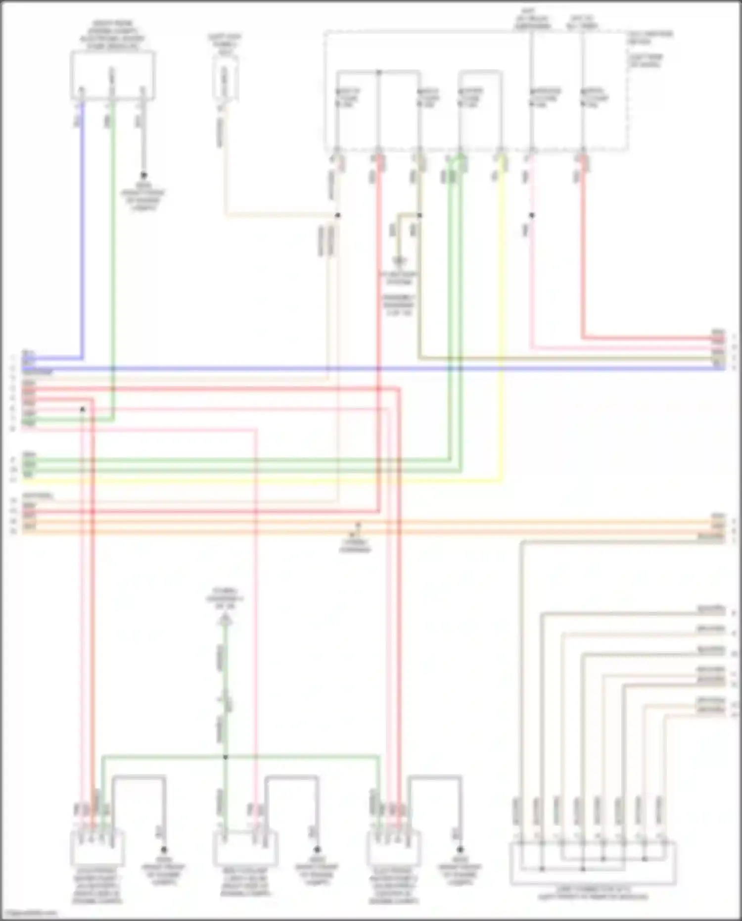 IONIQ 6 Hyundai I (2022-2024): Wiring diagram engine performance electric, long range 2wd (17 of 19)