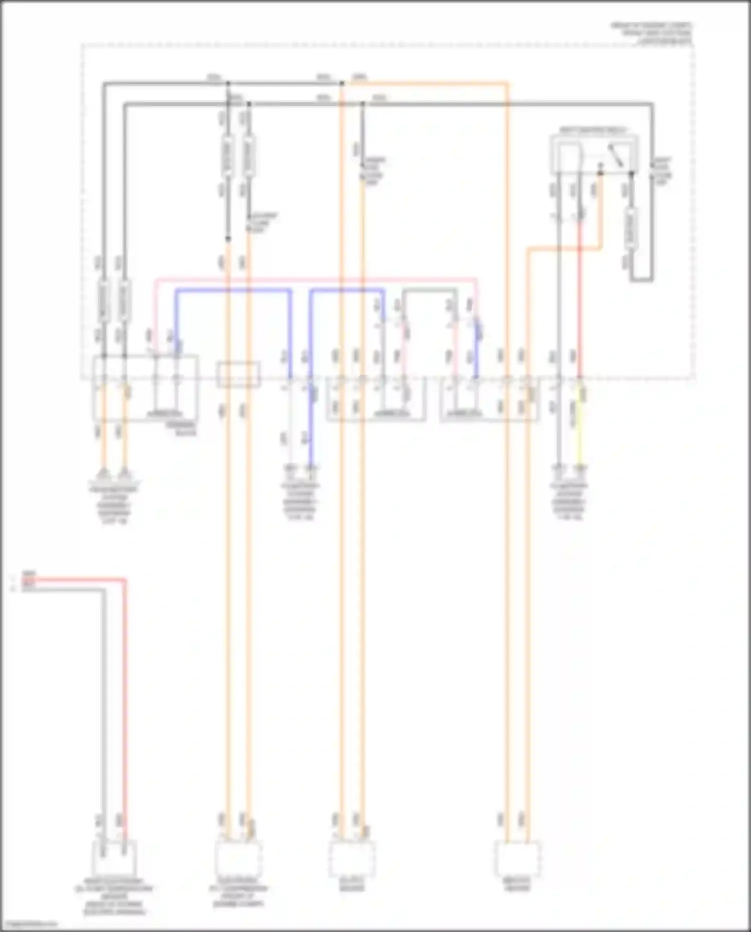 IONIQ 6 Hyundai I (2022-2024): Wiring diagram engine performance electric, long range 2wd (19 of 19)