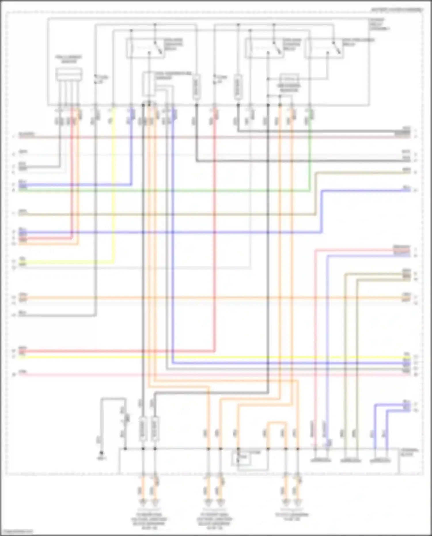 IONIQ 6 Hyundai I (2022-2024): Wiring diagram engine performance electric, long range 2wd (2 of 19)