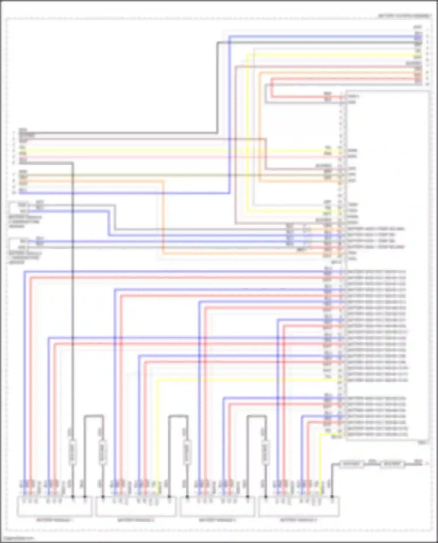 IONIQ 6 Hyundai I (2022-2024): Wiring diagram engine performance electric, long range 2wd (4 of 19)
