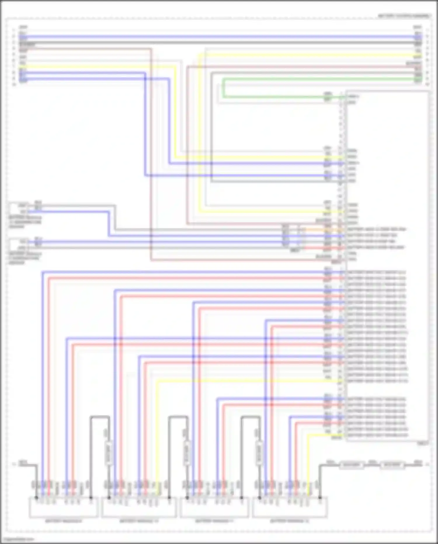 IONIQ 6 Hyundai I (2022-2024): Wiring diagram engine performance electric, long range 2wd (6 of 19)