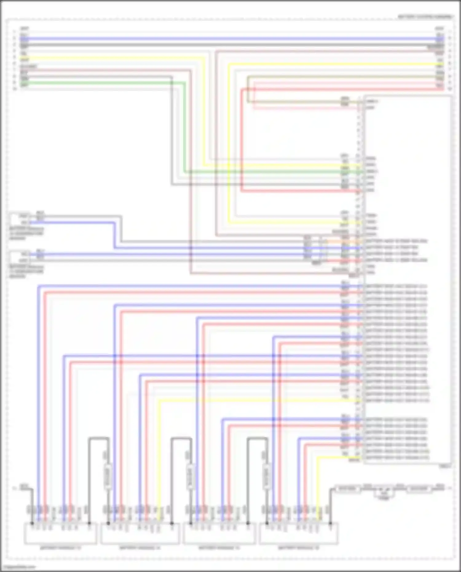 IONIQ 6 Hyundai I (2022-2024): Wiring diagram engine performance electric, long range 2wd (7 of 19)