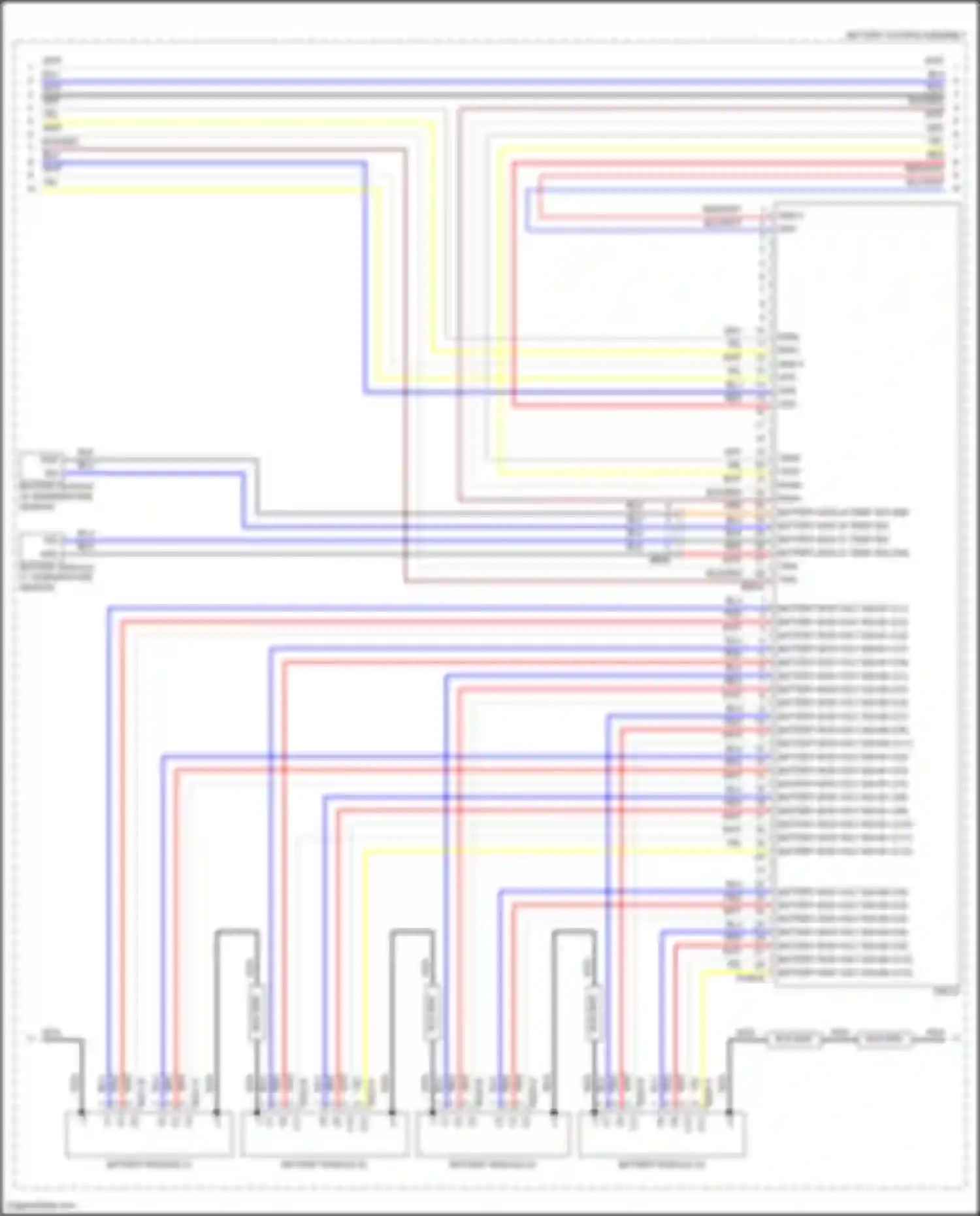IONIQ 6 Hyundai I (2022-2024): Wiring diagram engine performance electric, long range 2wd (9 of 19)