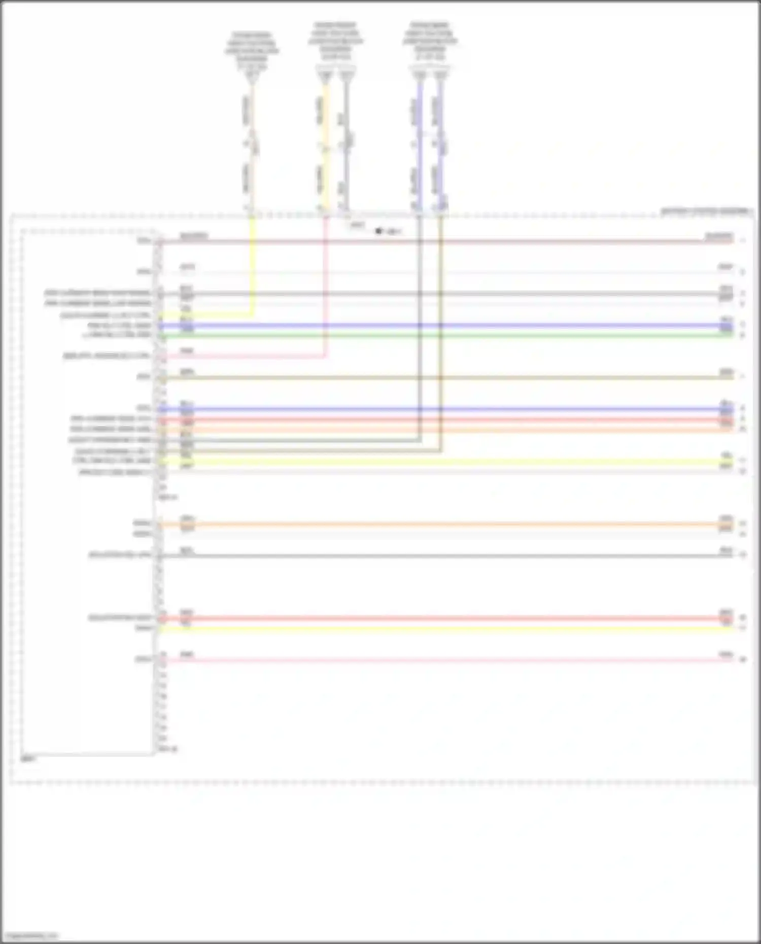 IONIQ 6 Hyundai I (2022-2024): Wiring diagram engine performance electric, long range 4wd (1 of 22)