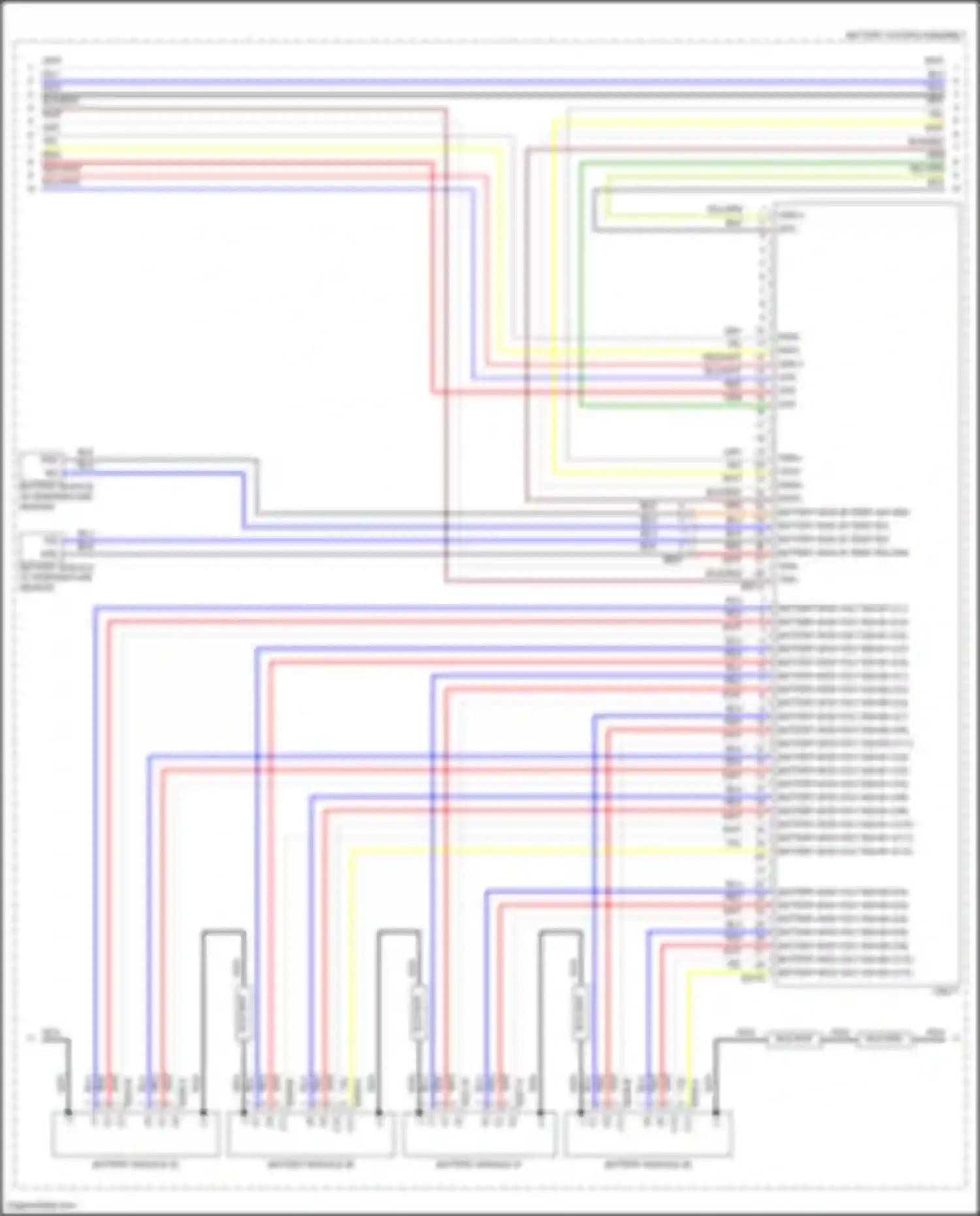 IONIQ 6 Hyundai I (2022-2024): Wiring diagram engine performance electric, long range 4wd (10 of 22)