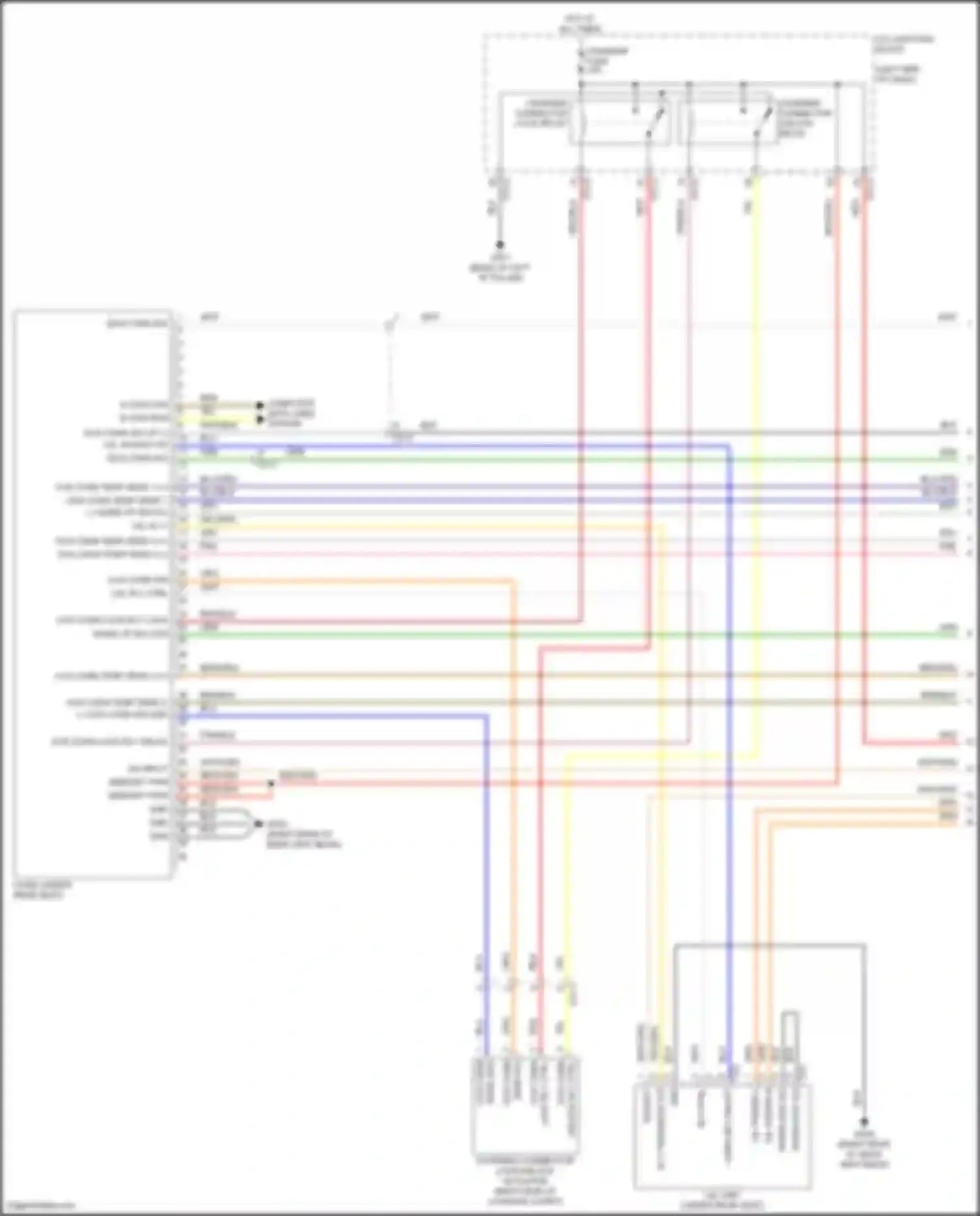 IONIQ 6 Hyundai I (2022-2024): Wiring diagram engine performance electric, long range 4wd (12 of 22)