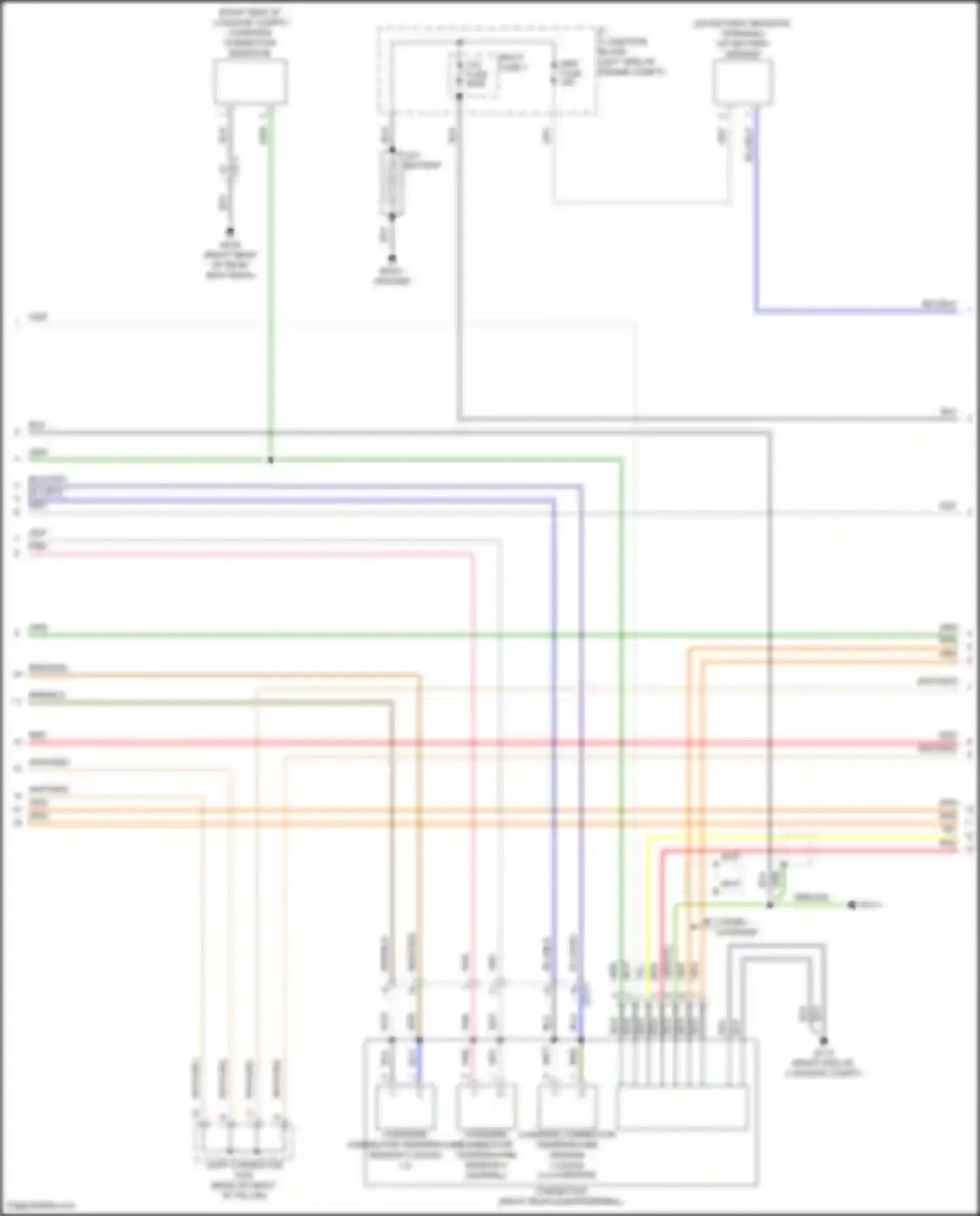 IONIQ 6 Hyundai I (2022-2024): Wiring diagram engine performance electric, long range 4wd (13 of 22)