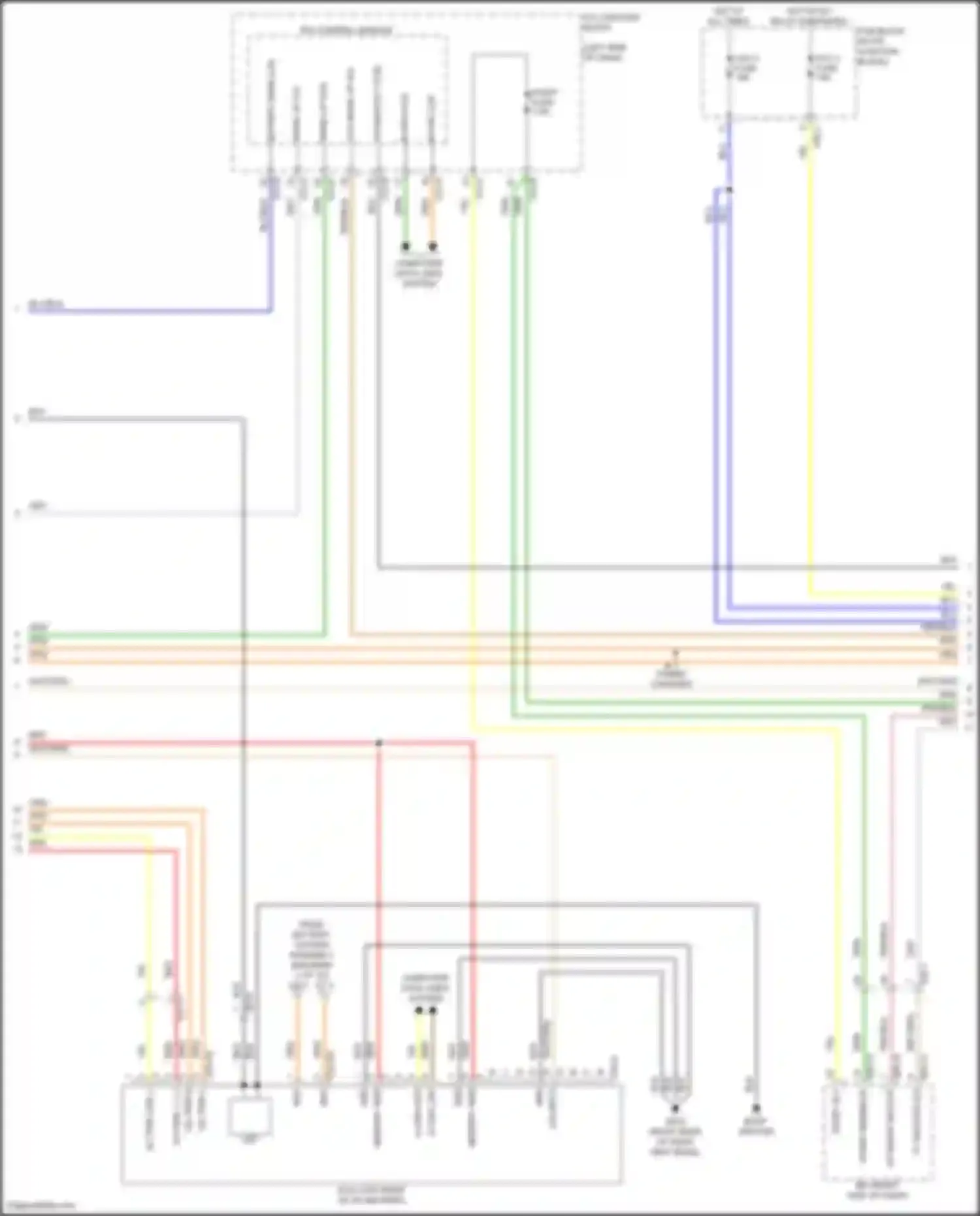 IONIQ 6 Hyundai I (2022-2024): Wiring diagram engine performance electric, long range 4wd (14 of 22)