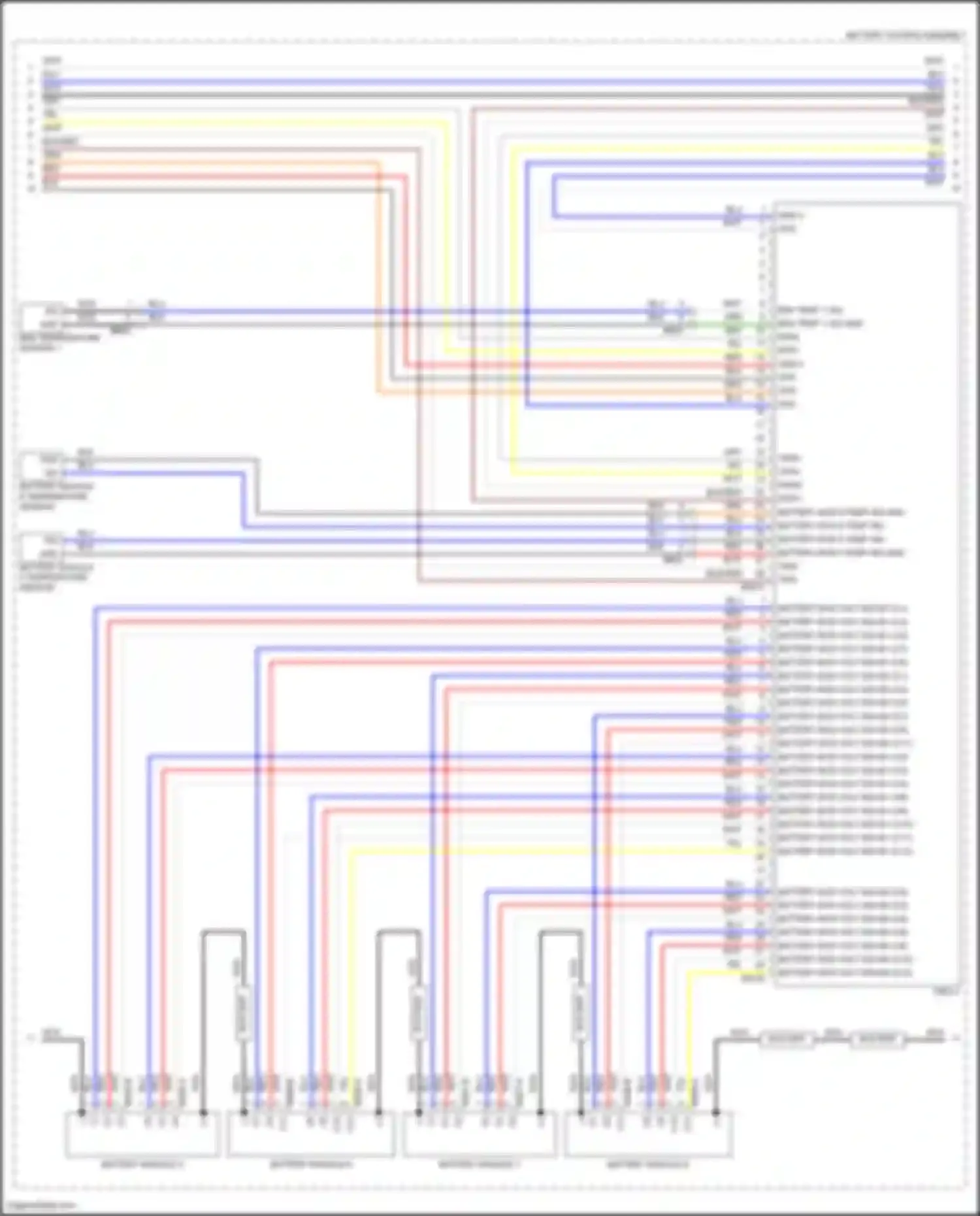 IONIQ 6 Hyundai I (2022-2024): Wiring diagram engine performance electric, long range 4wd (5 of 22)