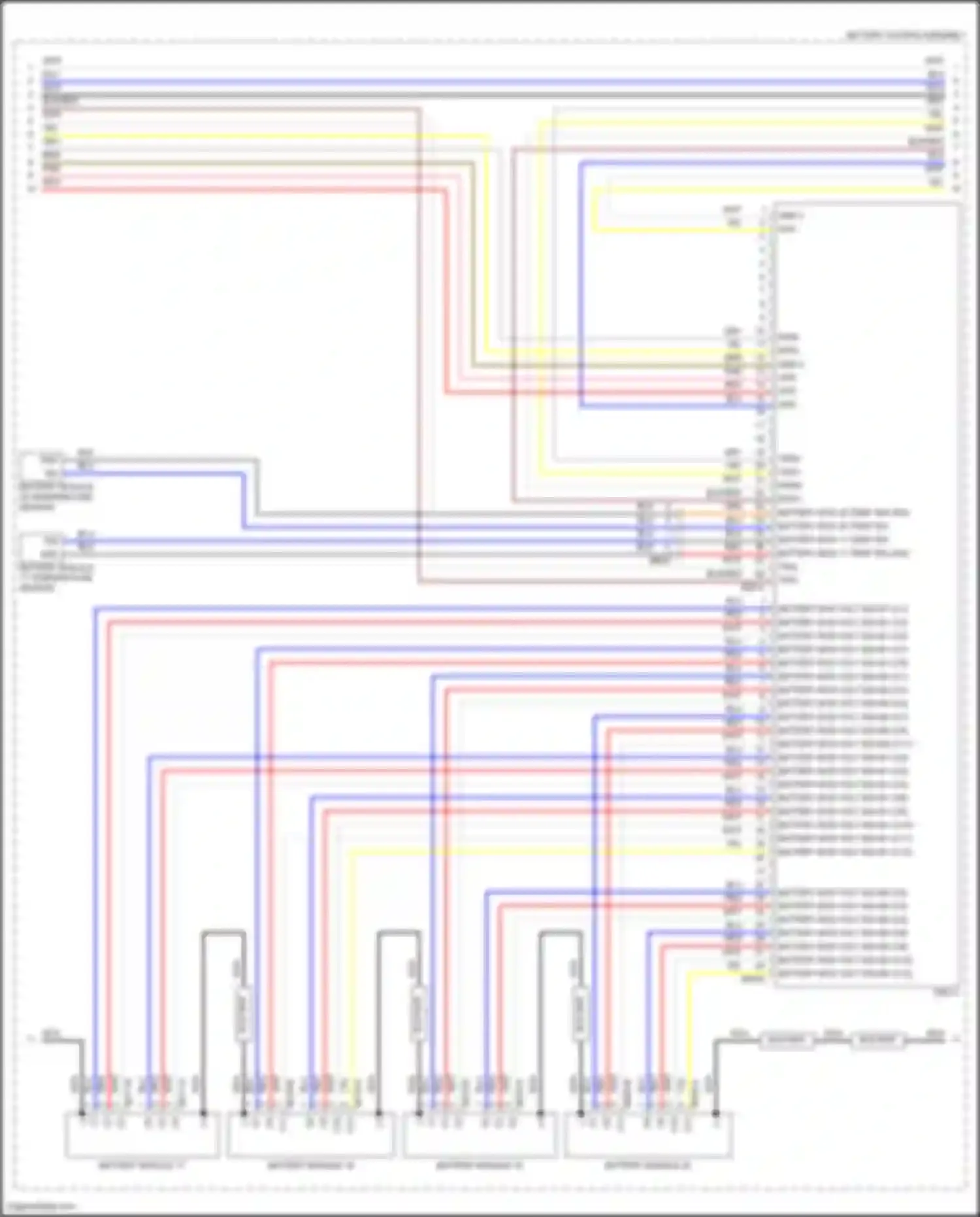 IONIQ 6 Hyundai I (2022-2024): Wiring diagram engine performance electric, long range 4wd (8 of 22)
