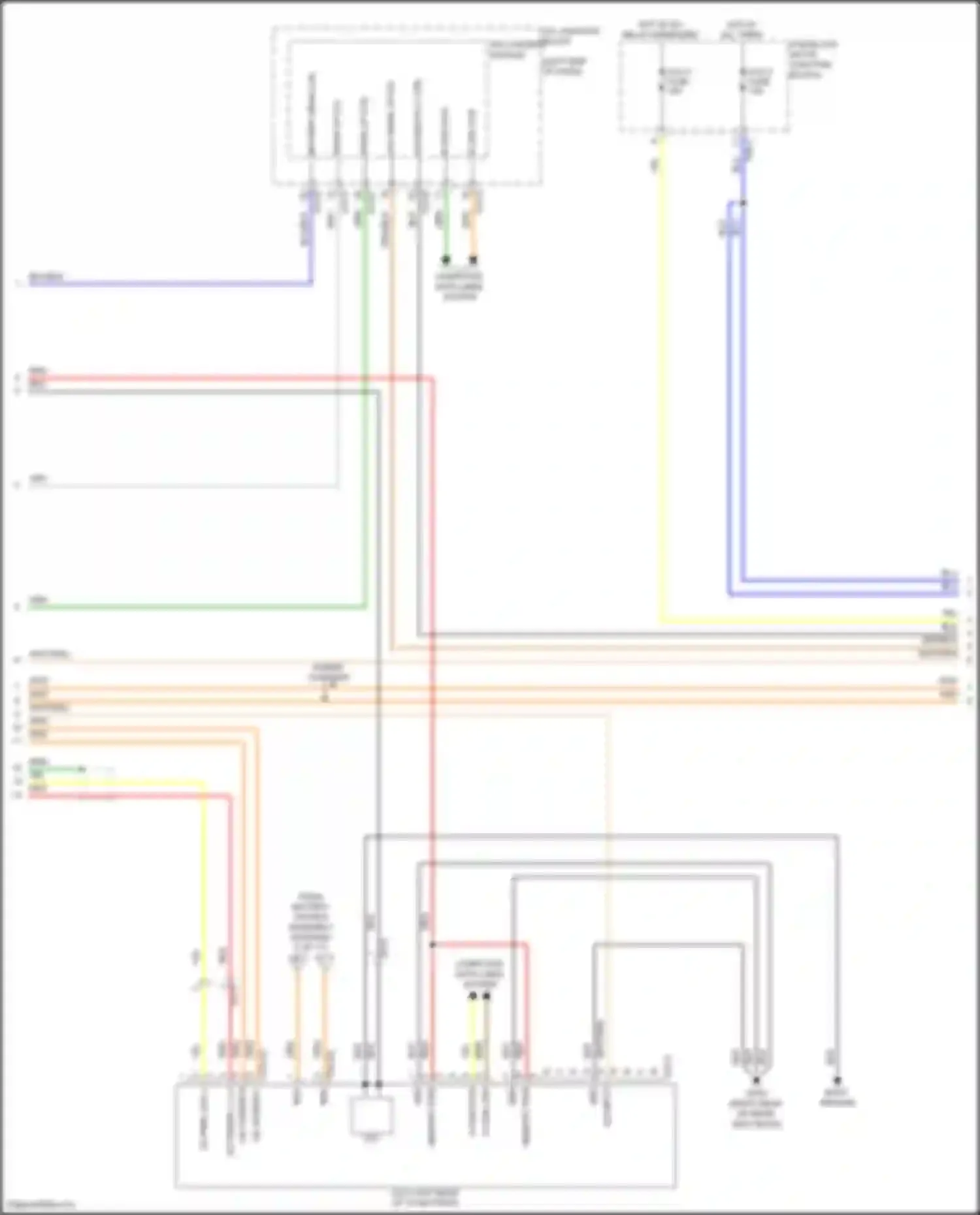IONIQ 6 Hyundai I (2022-2024): Wiring diagram engine performance electric, standard 2wd (12 of 17)