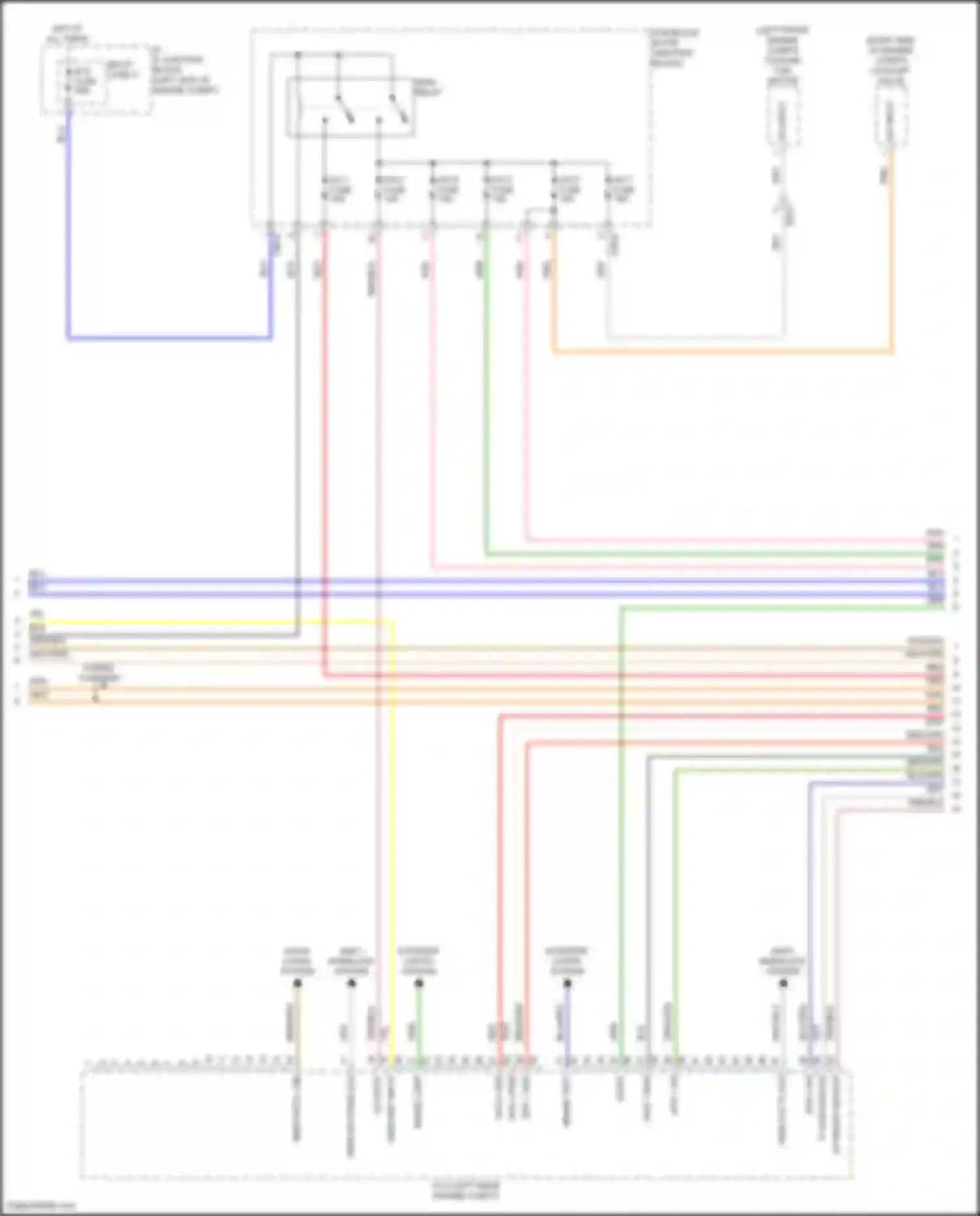 IONIQ 6 Hyundai I (2022-2024): Wiring diagram engine performance electric, standard 2wd (13 of 17)