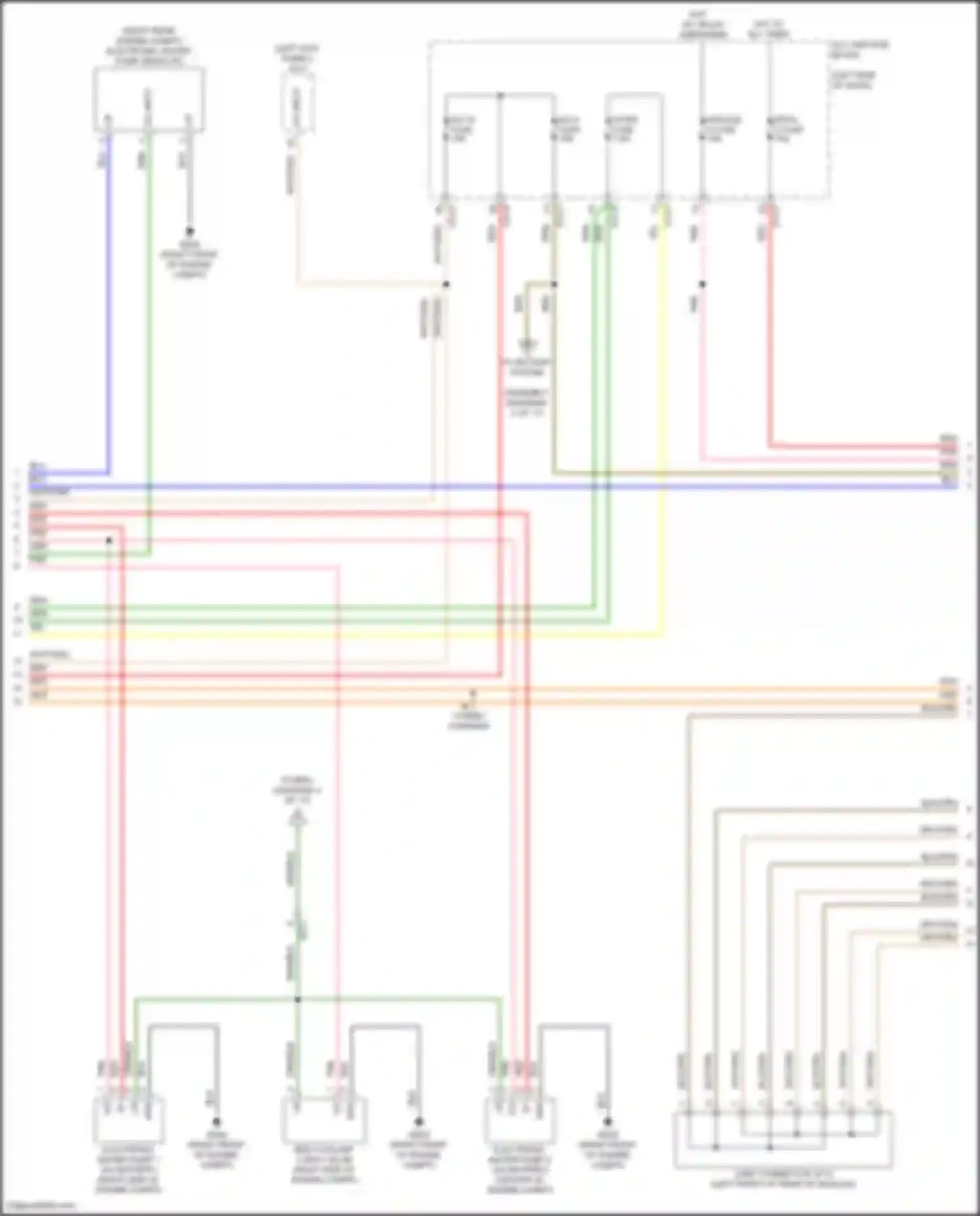 IONIQ 6 Hyundai I (2022-2024): Wiring diagram engine performance electric, standard 2wd (15 of 17)