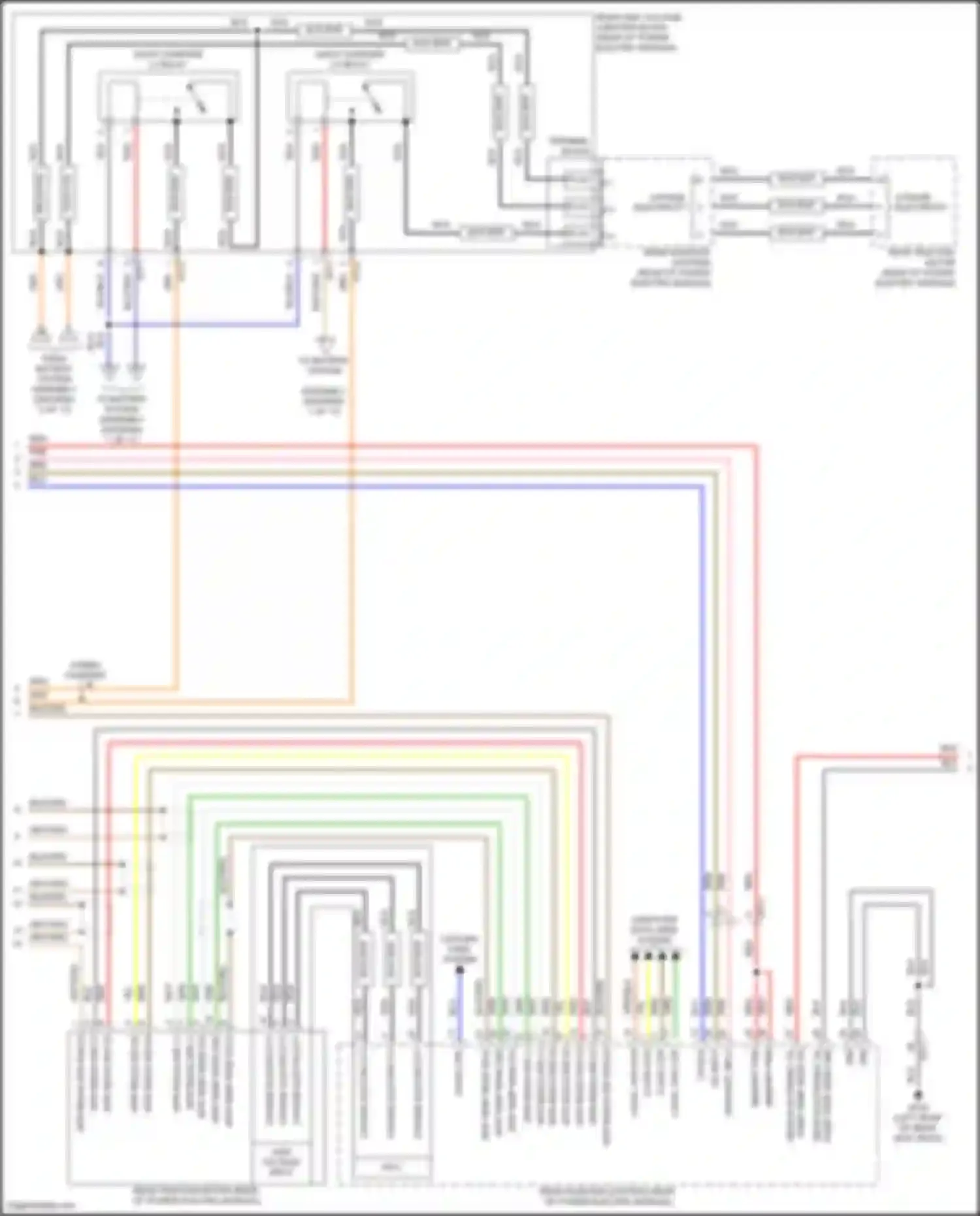 IONIQ 6 Hyundai I (2022-2024): Wiring diagram engine performance electric, standard 2wd (16 of 17)