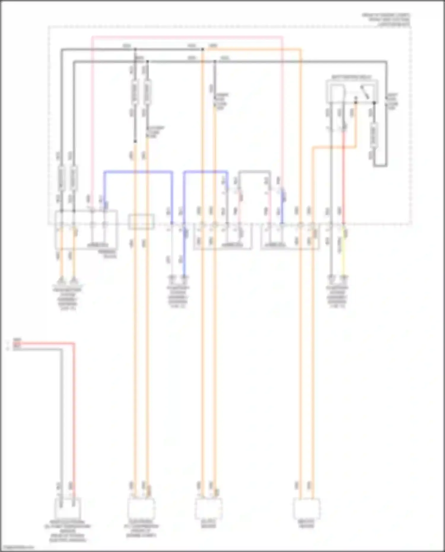 IONIQ 6 Hyundai I (2022-2024): Wiring diagram engine performance electric, standard 2wd (17 of 17)