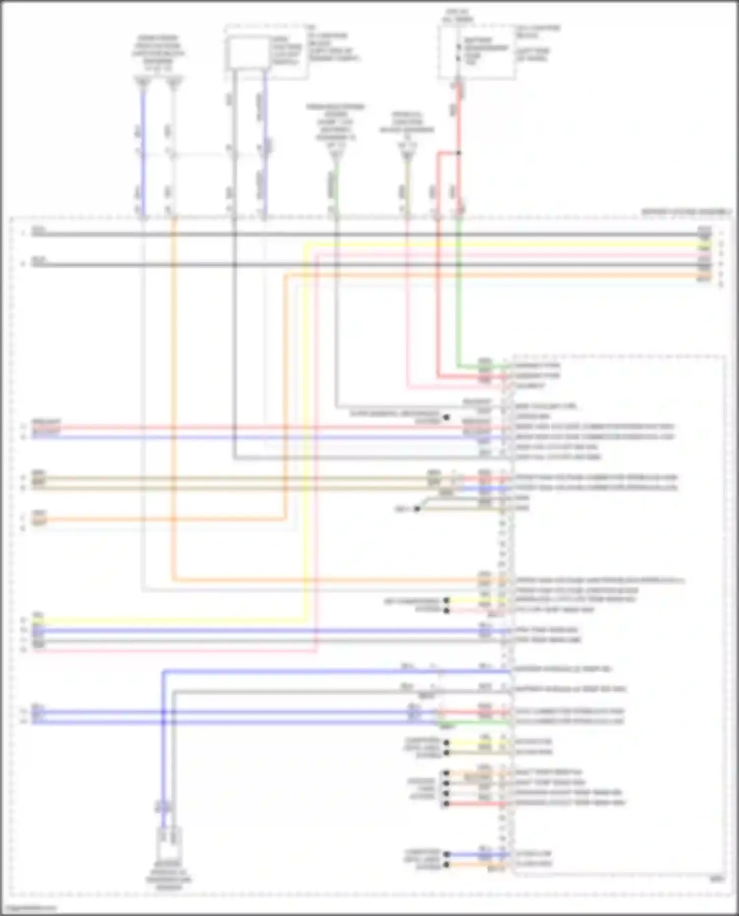 IONIQ 6 Hyundai I (2022-2024): Wiring diagram engine performance electric, standard 2wd (3 of 17)