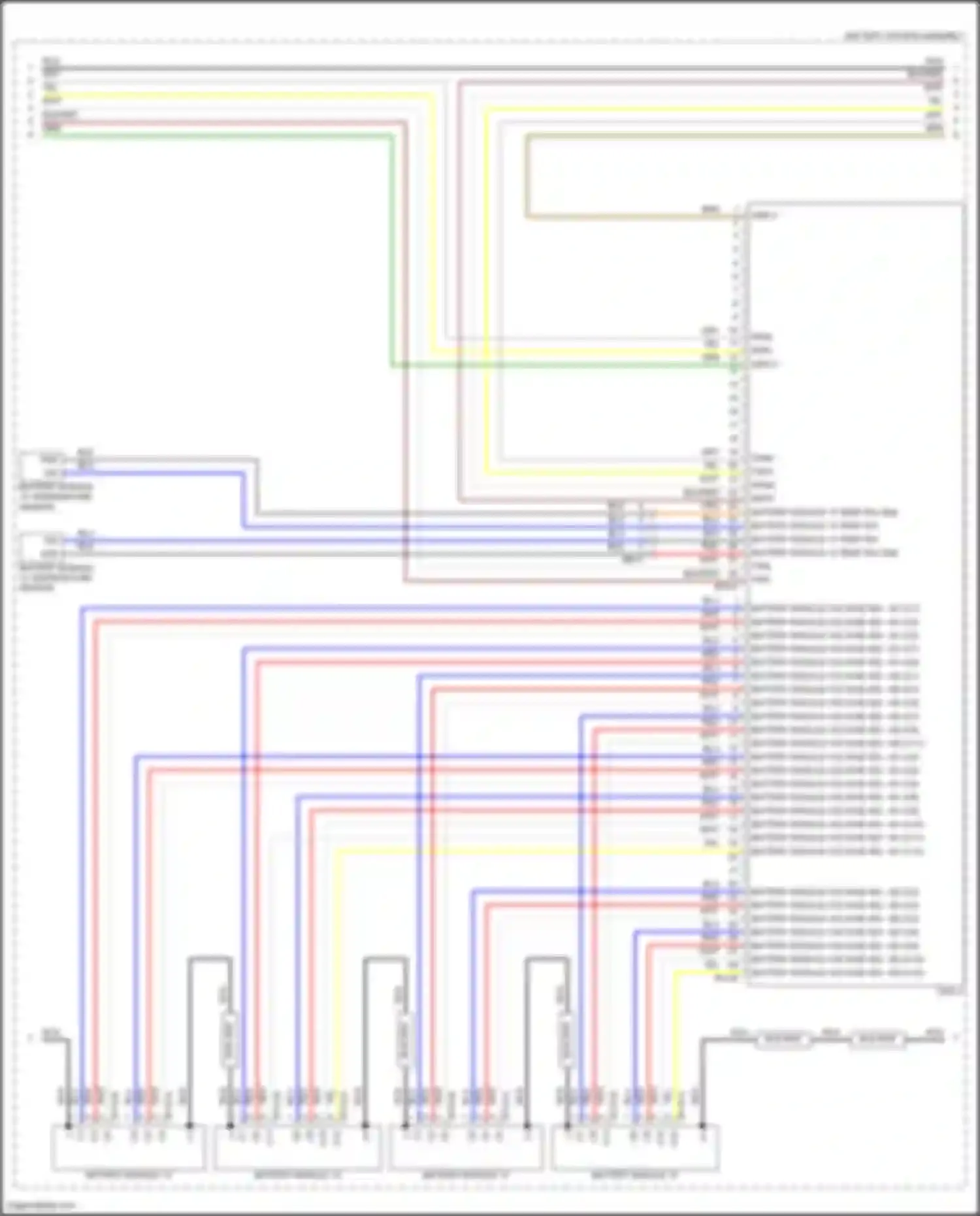 IONIQ 6 Hyundai I (2022-2024): Wiring diagram engine performance electric, standard 2wd (7 of 17)