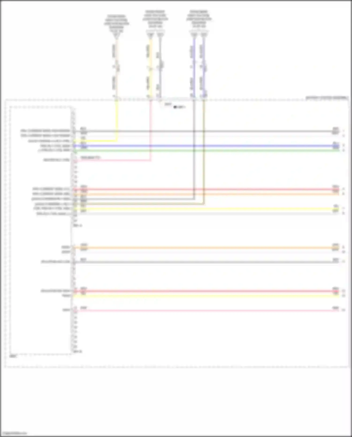 IONIQ 6 Hyundai I (2022-2024): Wiring diagram engine performance electric, standard 4wd (1 of 20)