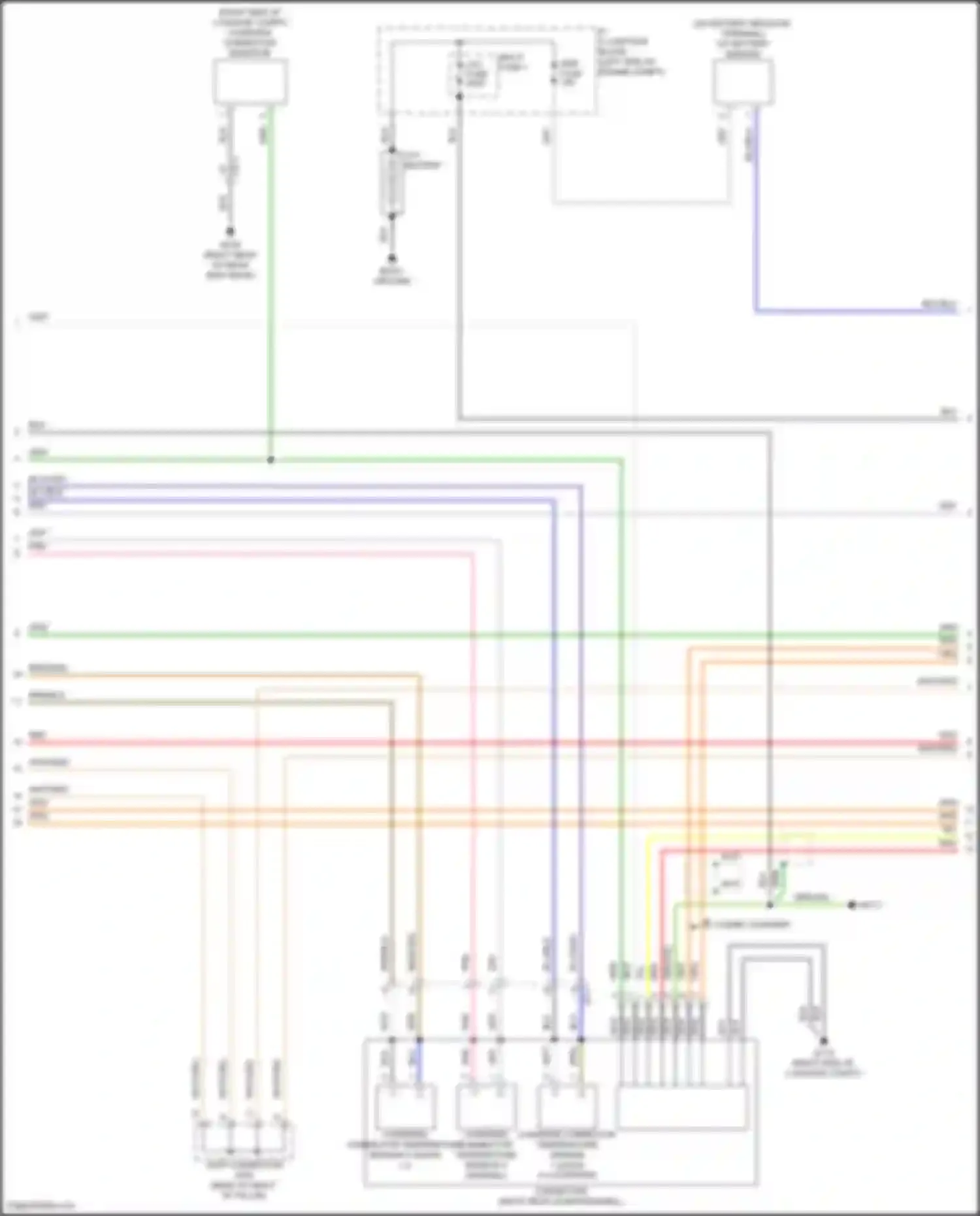 IONIQ 6 Hyundai I (2022-2024): Wiring diagram engine performance electric, standard 4wd (11 of 20)