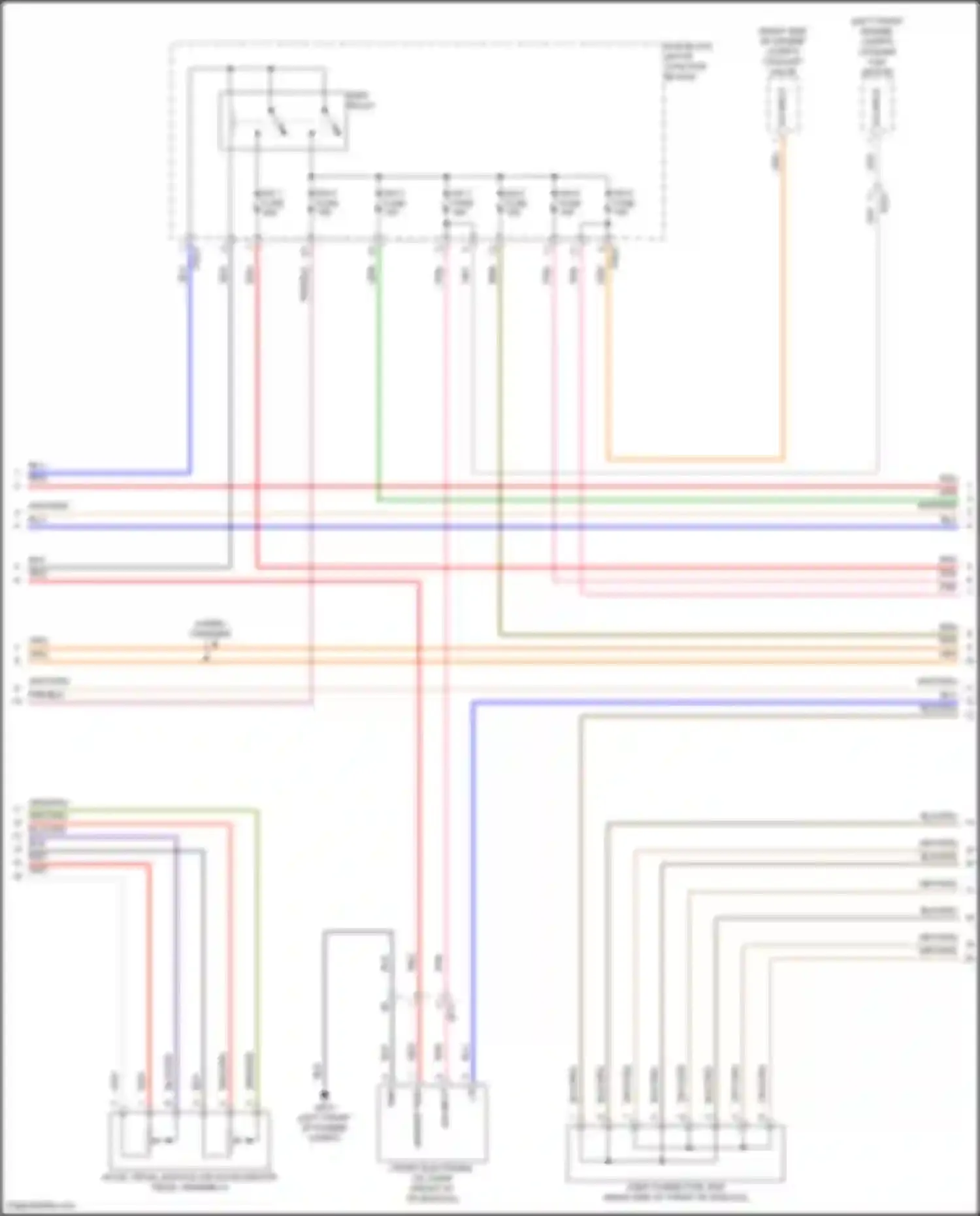 IONIQ 6 Hyundai I (2022-2024): Wiring diagram engine performance electric, standard 4wd (15 of 20)