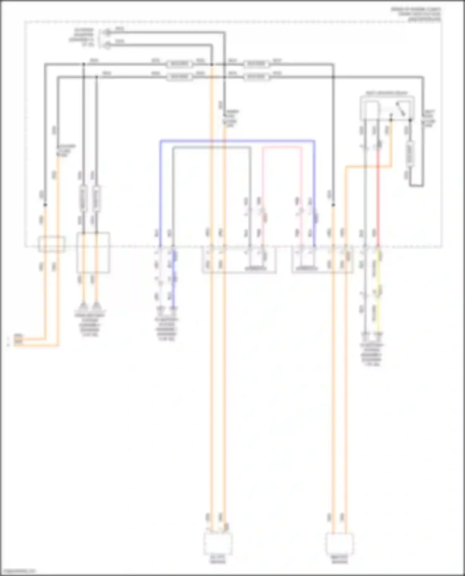 IONIQ 6 Hyundai I (2022-2024): Wiring diagram engine performance electric, standard 4wd (20 of 20)