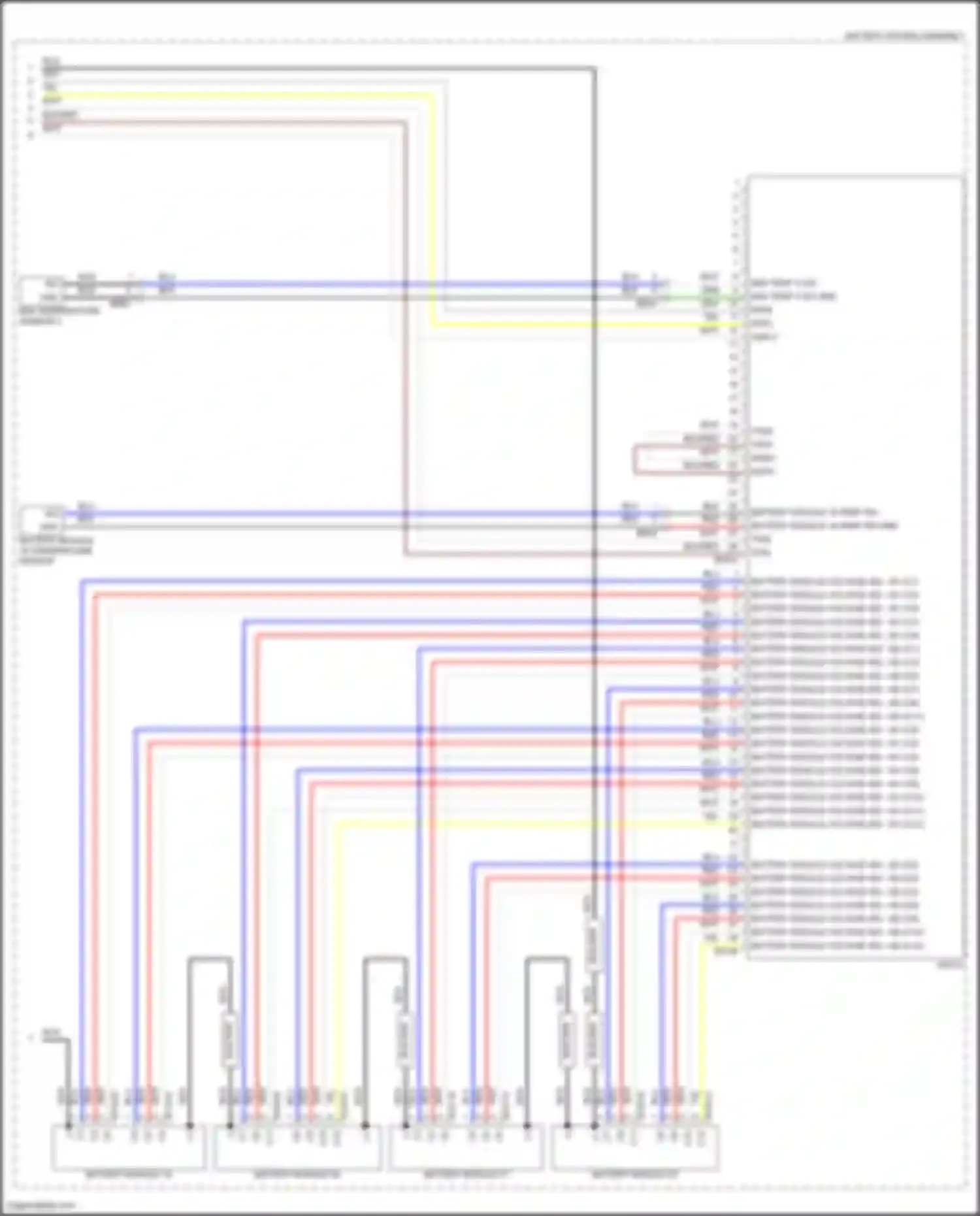 IONIQ 6 Hyundai I (2022-2024): Wiring diagram engine performance electric, standard 4wd (9 of 20)