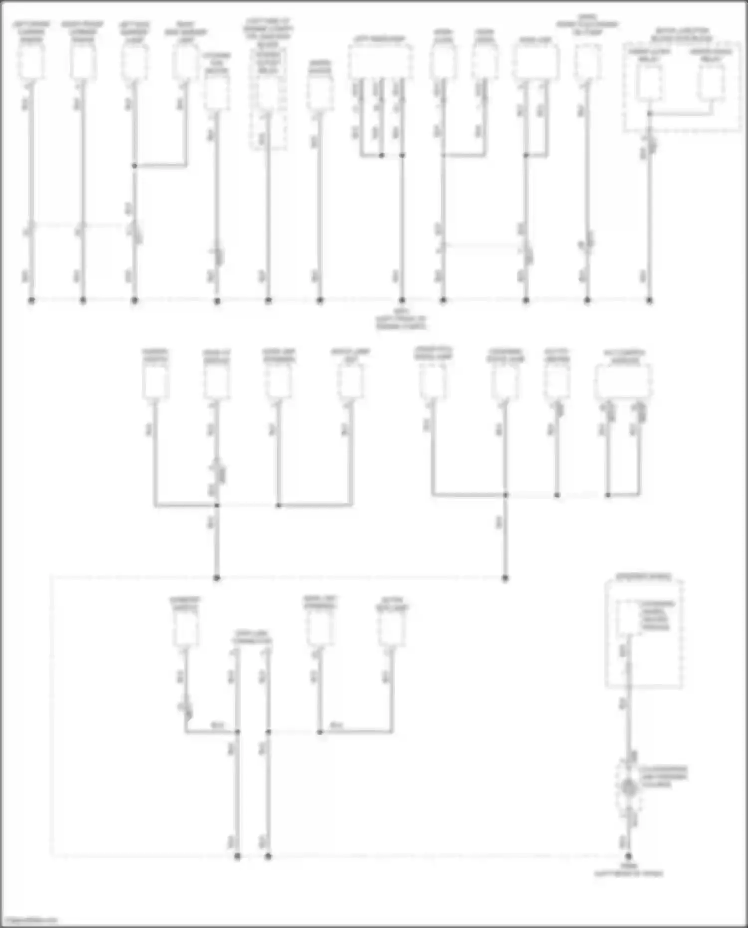 IONIQ 6 Hyundai I (2022-2024): Ground distribution circuit (2 of 7)