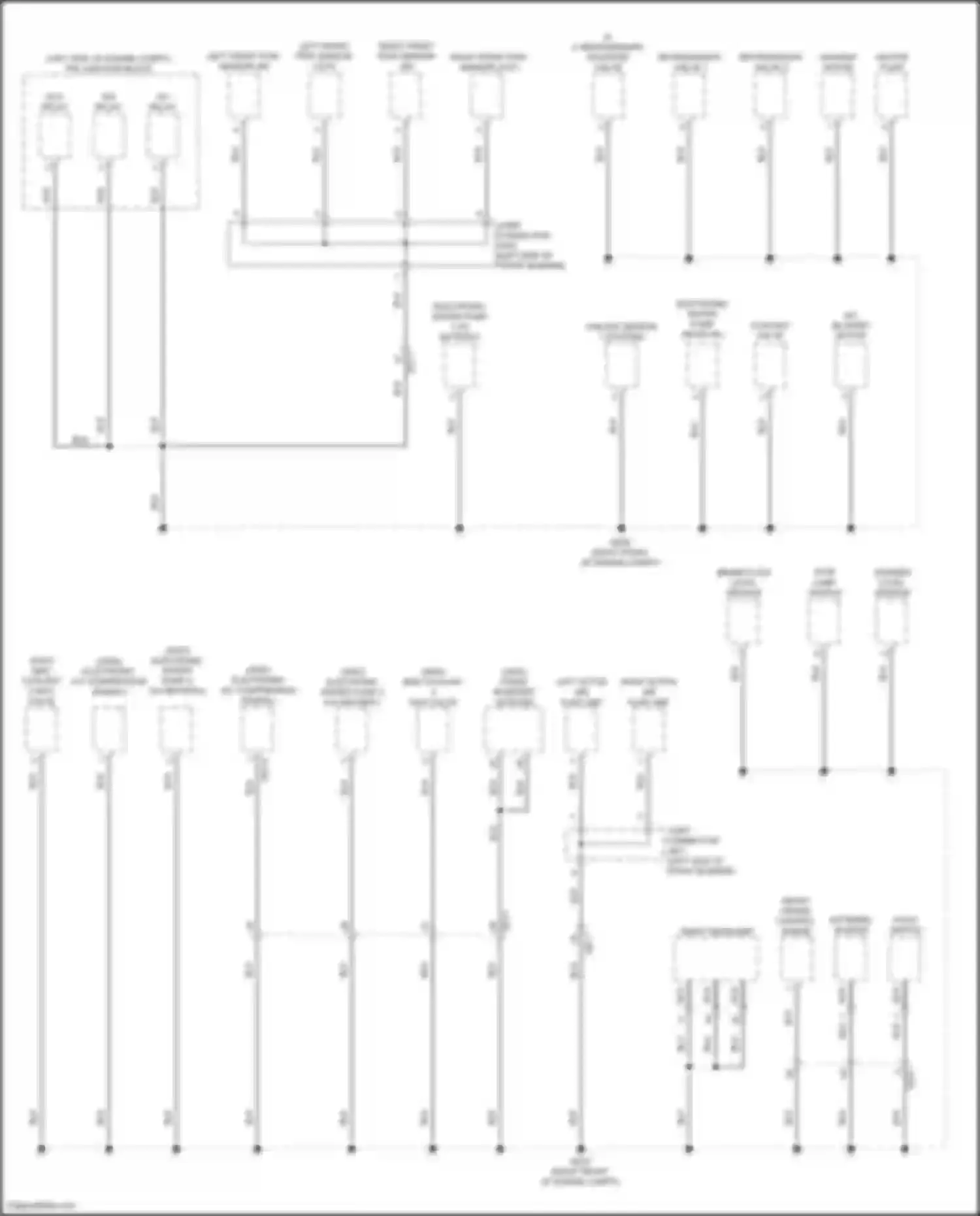 IONIQ 6 Hyundai I (2022-2024): Ground distribution circuit (3 of 7)