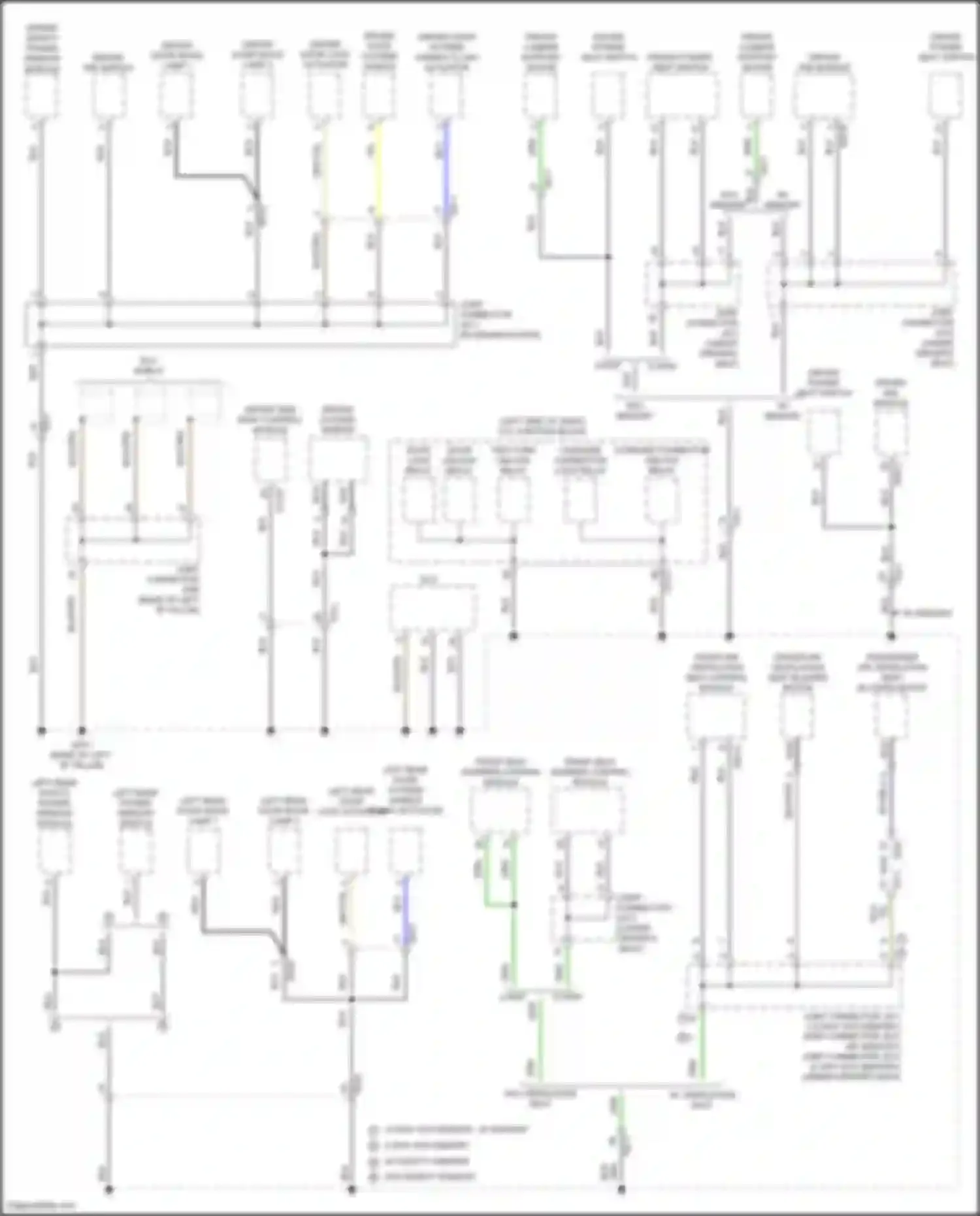 IONIQ 6 Hyundai I (2022-2024): Ground distribution circuit (4 of 7)