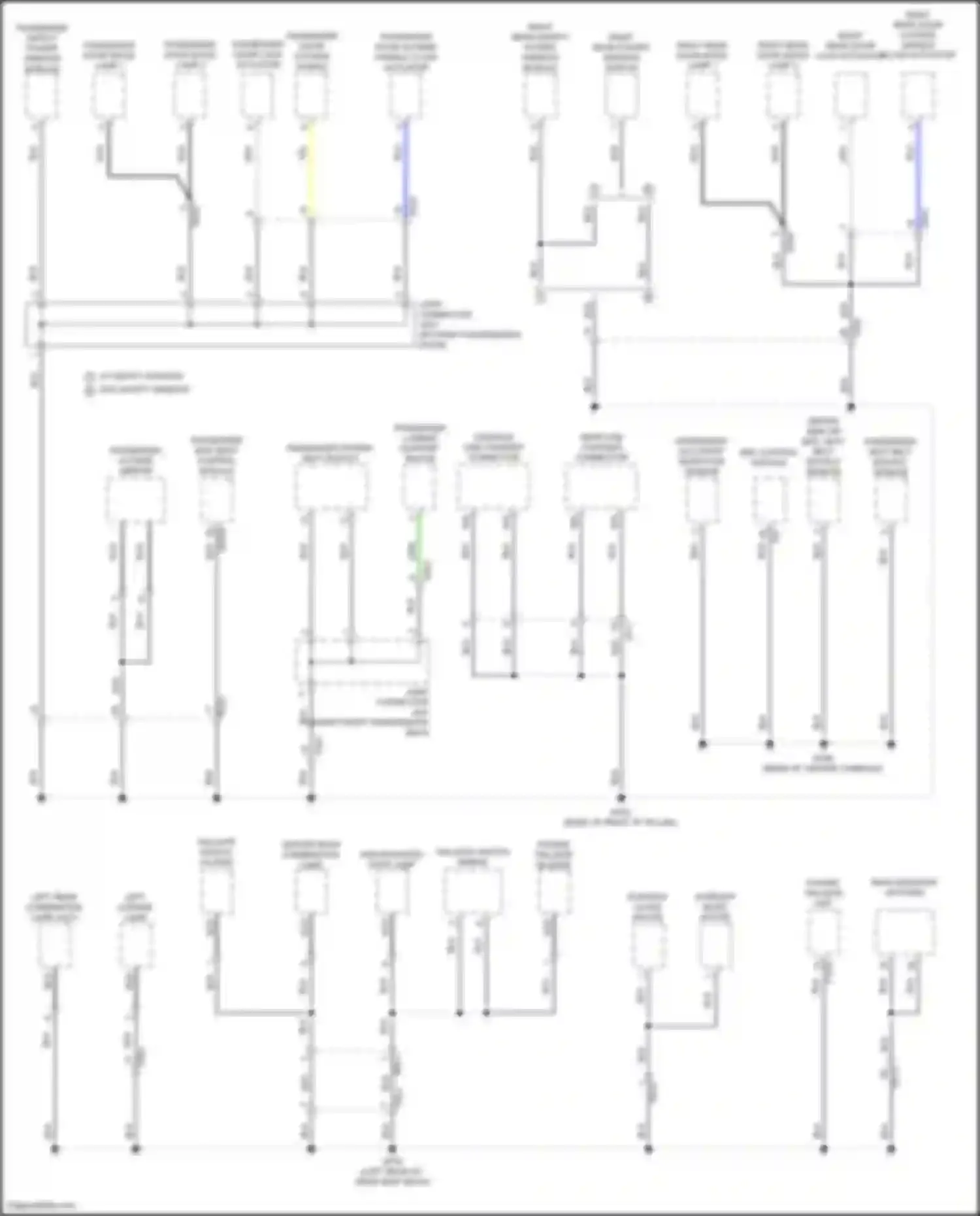 IONIQ 6 Hyundai I (2022-2024): Ground distribution circuit (5 of 7)
