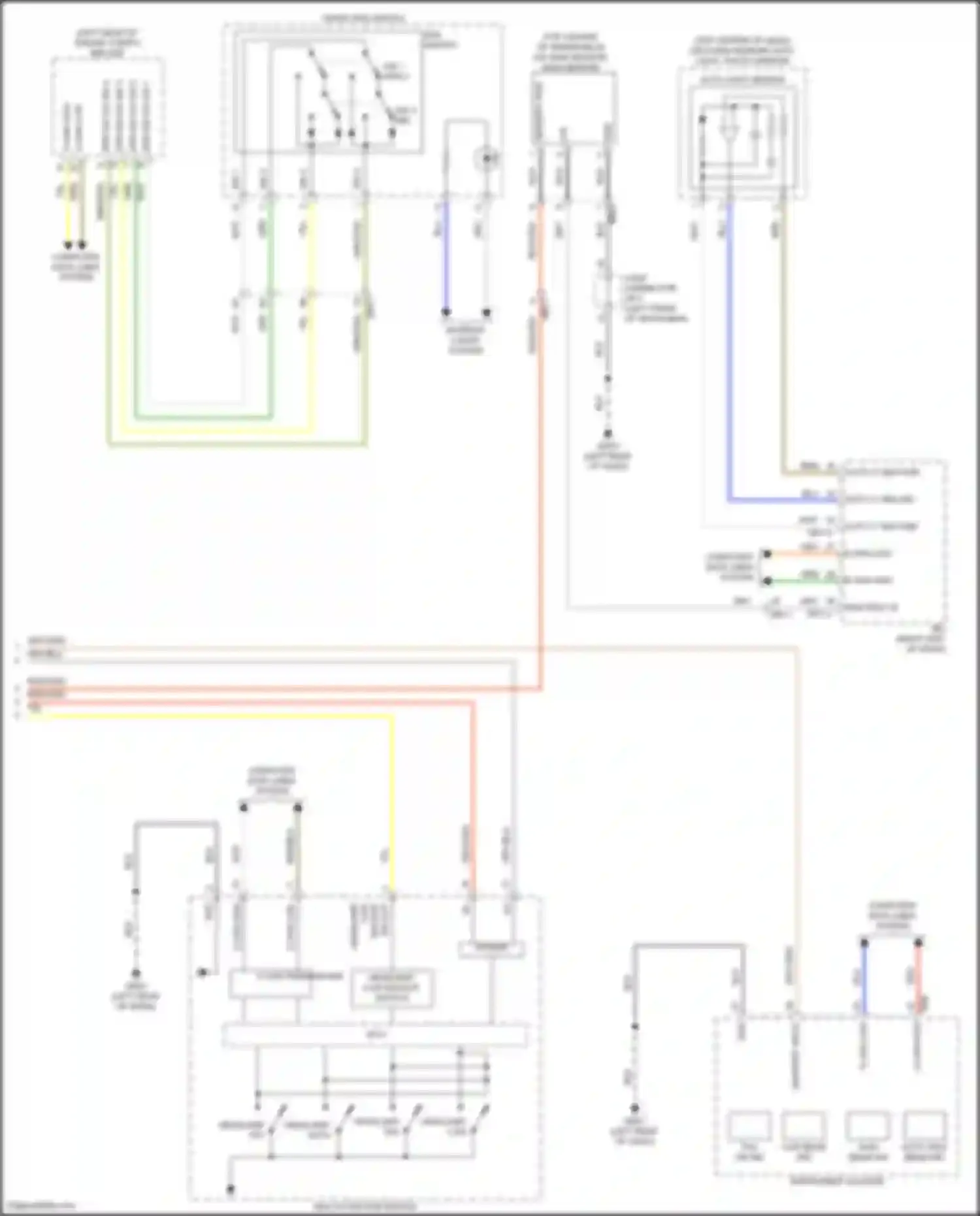 IONIQ 6 Hyundai I (2022-2024): Autolamps circuit (2 of 2)