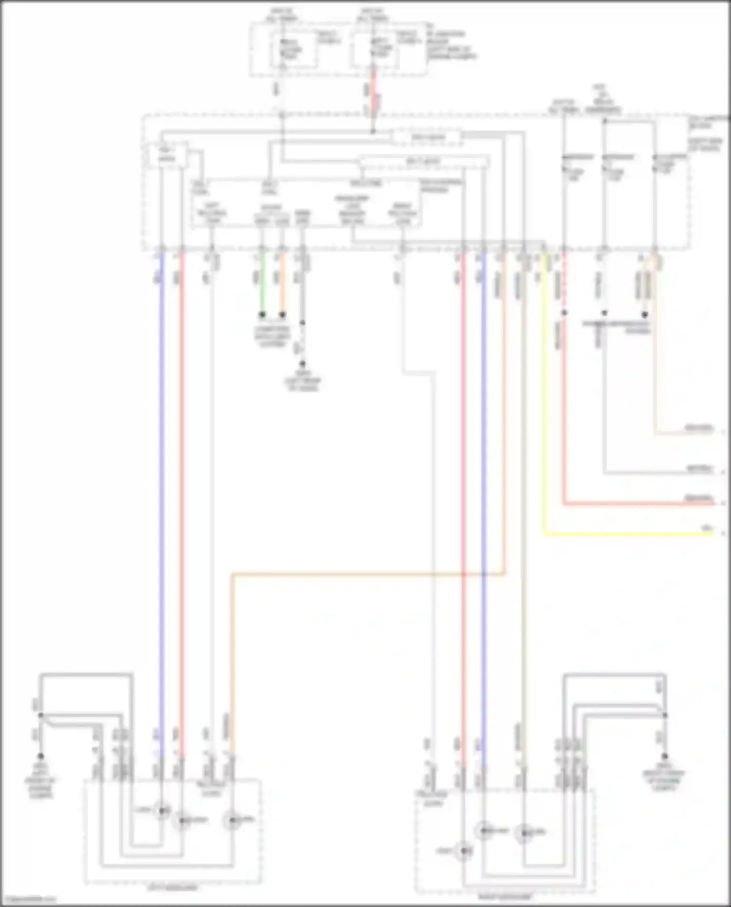 IONIQ 6 Hyundai I (2022-2024): Headlamps circuit (1 of 2)