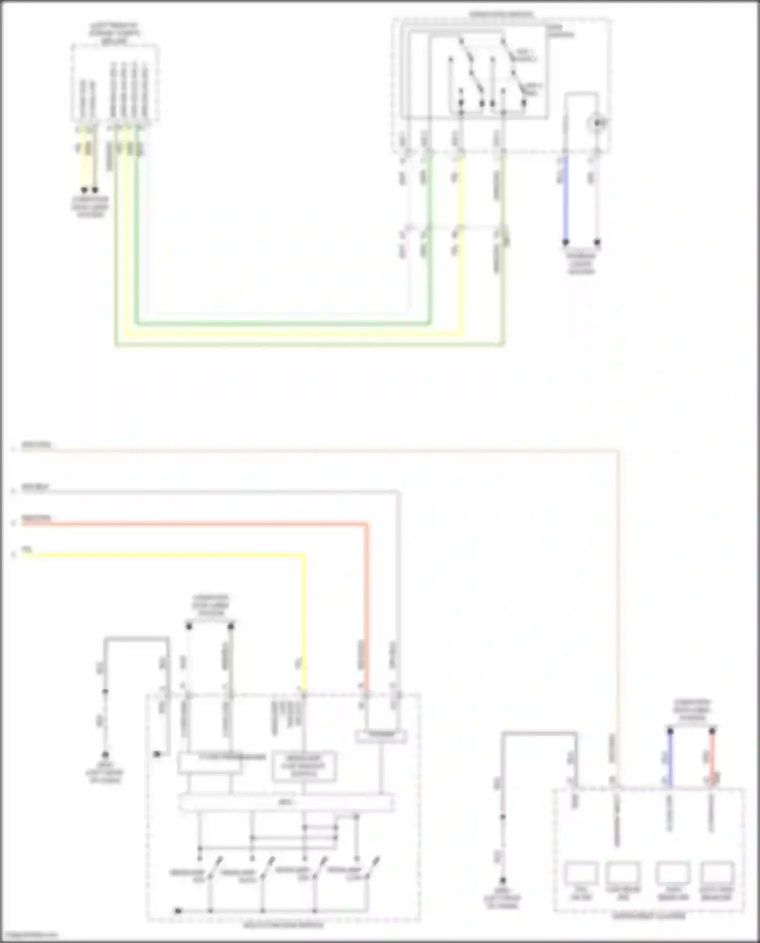 IONIQ 6 Hyundai I (2022-2024): Headlamps circuit (2 of 2)