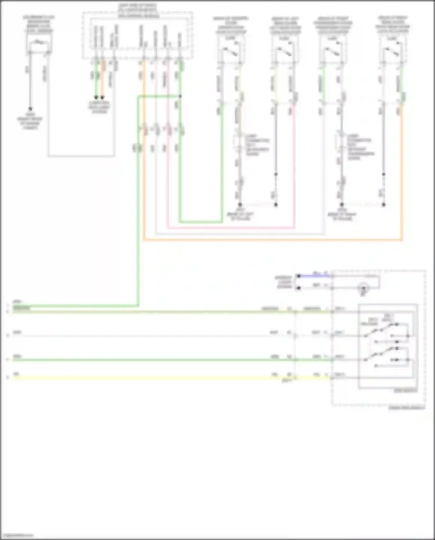IONIQ 6 Hyundai I (2022-2024): Instrument cluster circuit (2 of 2)
