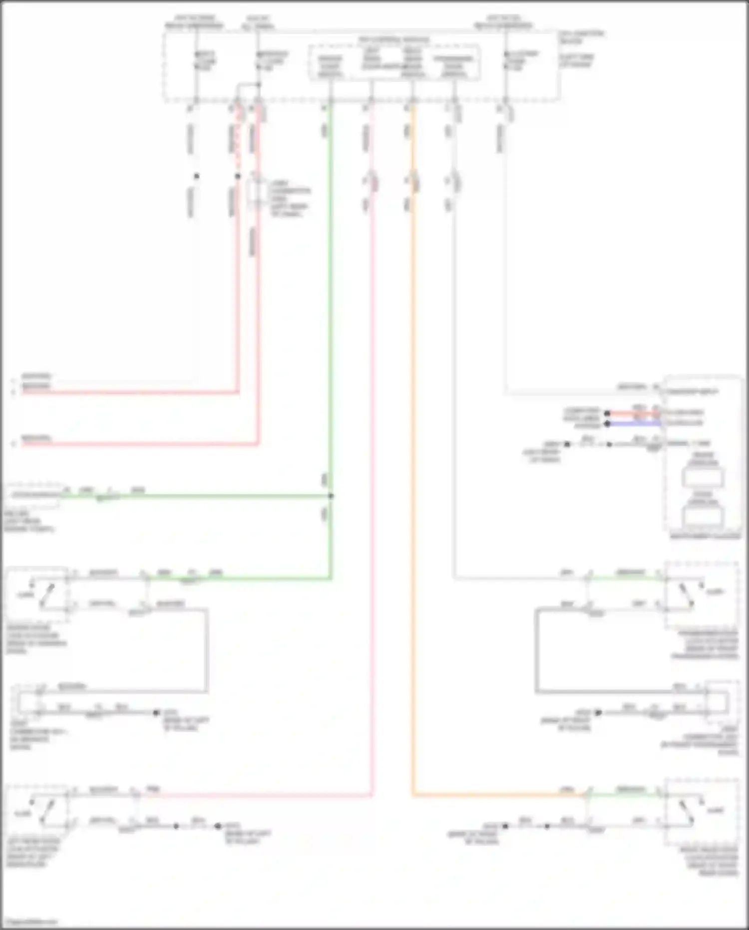 IONIQ 6 Hyundai I (2022-2024): Courtesy lamps circuit (4 of 4)