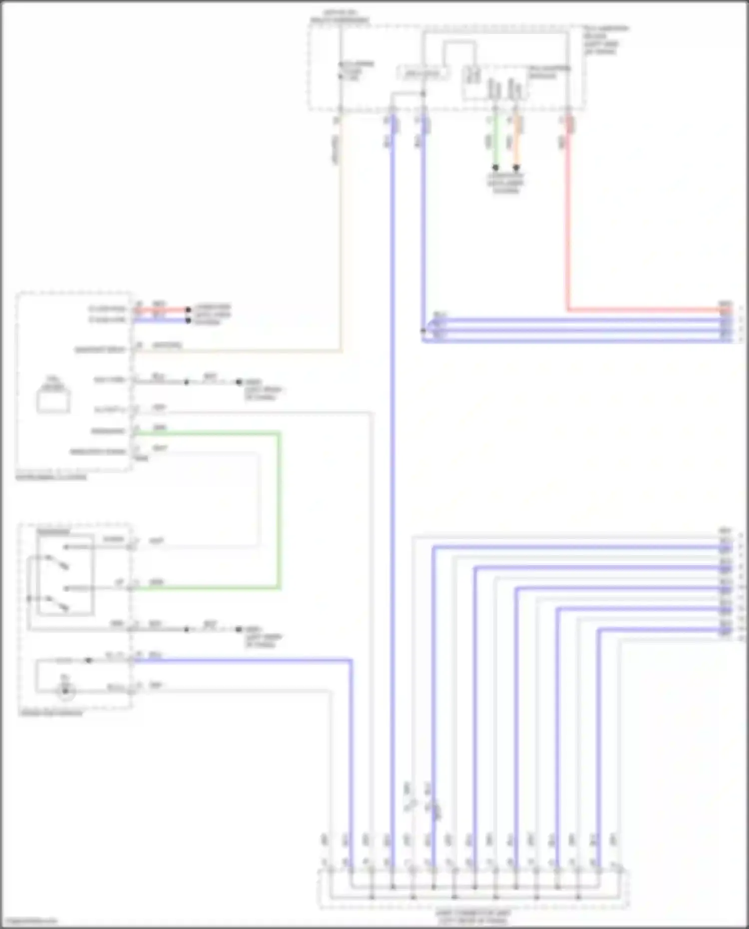 IONIQ 6 Hyundai I (2022-2024): Instrument illumination circuit (1 of 3)