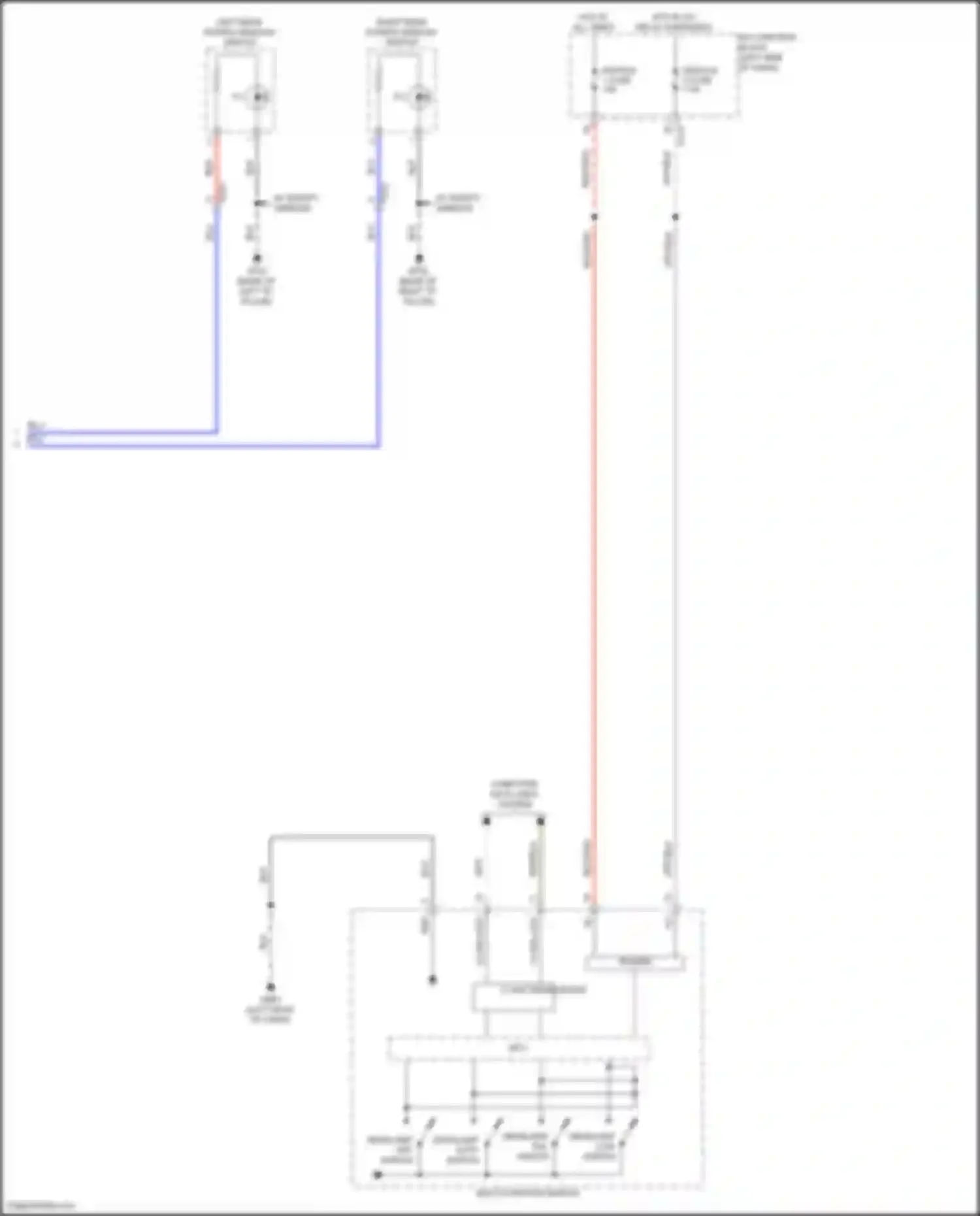 IONIQ 6 Hyundai I (2022-2024): Instrument illumination circuit (3 of 3)