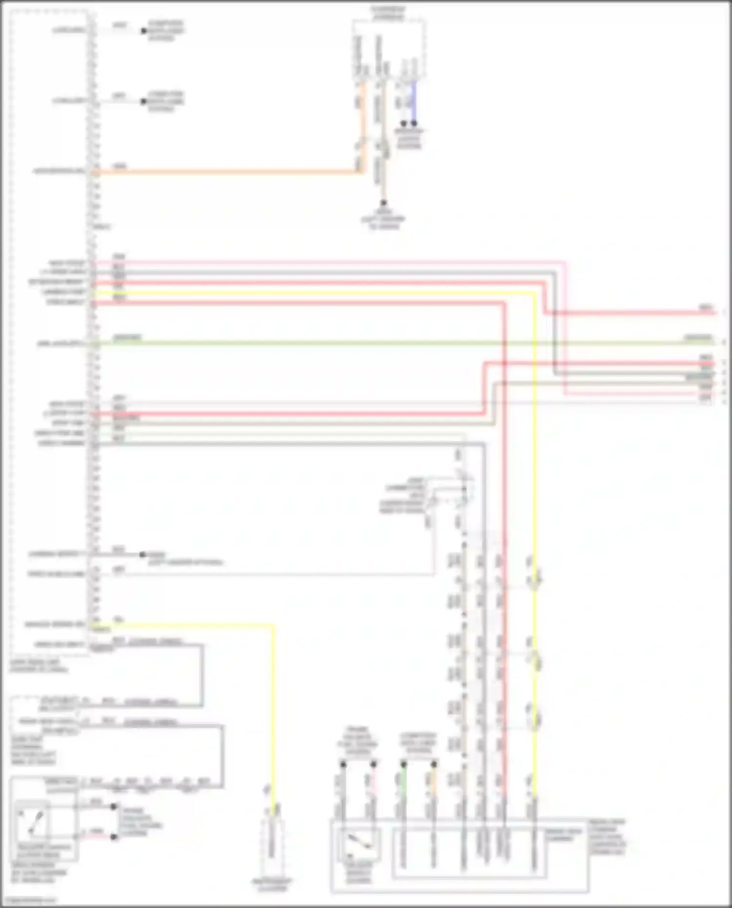 IONIQ 6 Hyundai I (2022-2024): Navigation circuit, w/ amplifier (1 of 5)