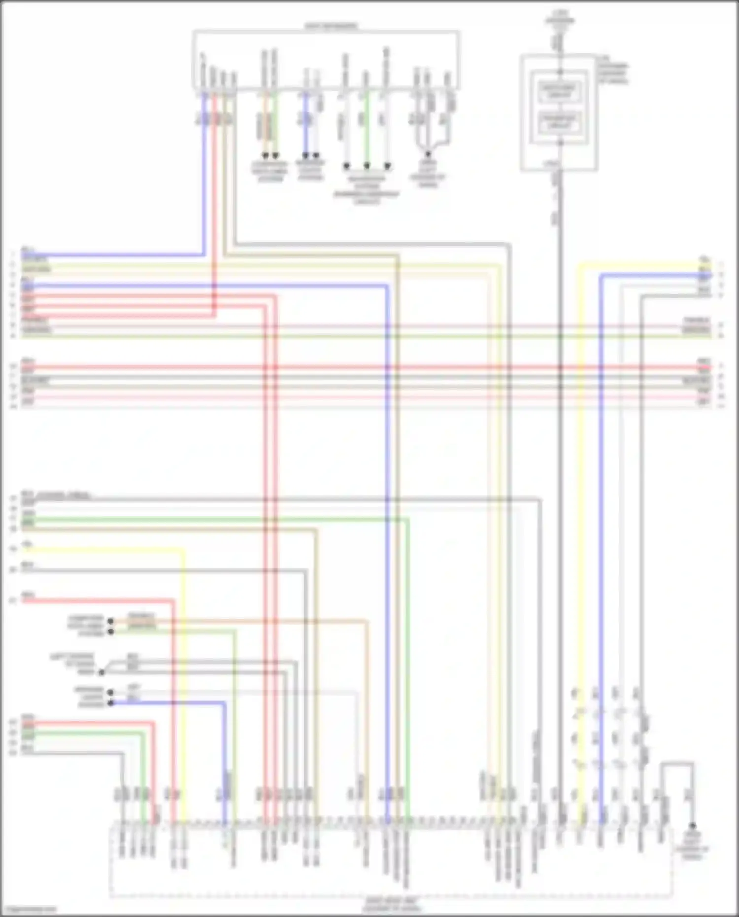 IONIQ 6 Hyundai I (2022-2024): Navigation circuit, w/ amplifier (3 of 5)