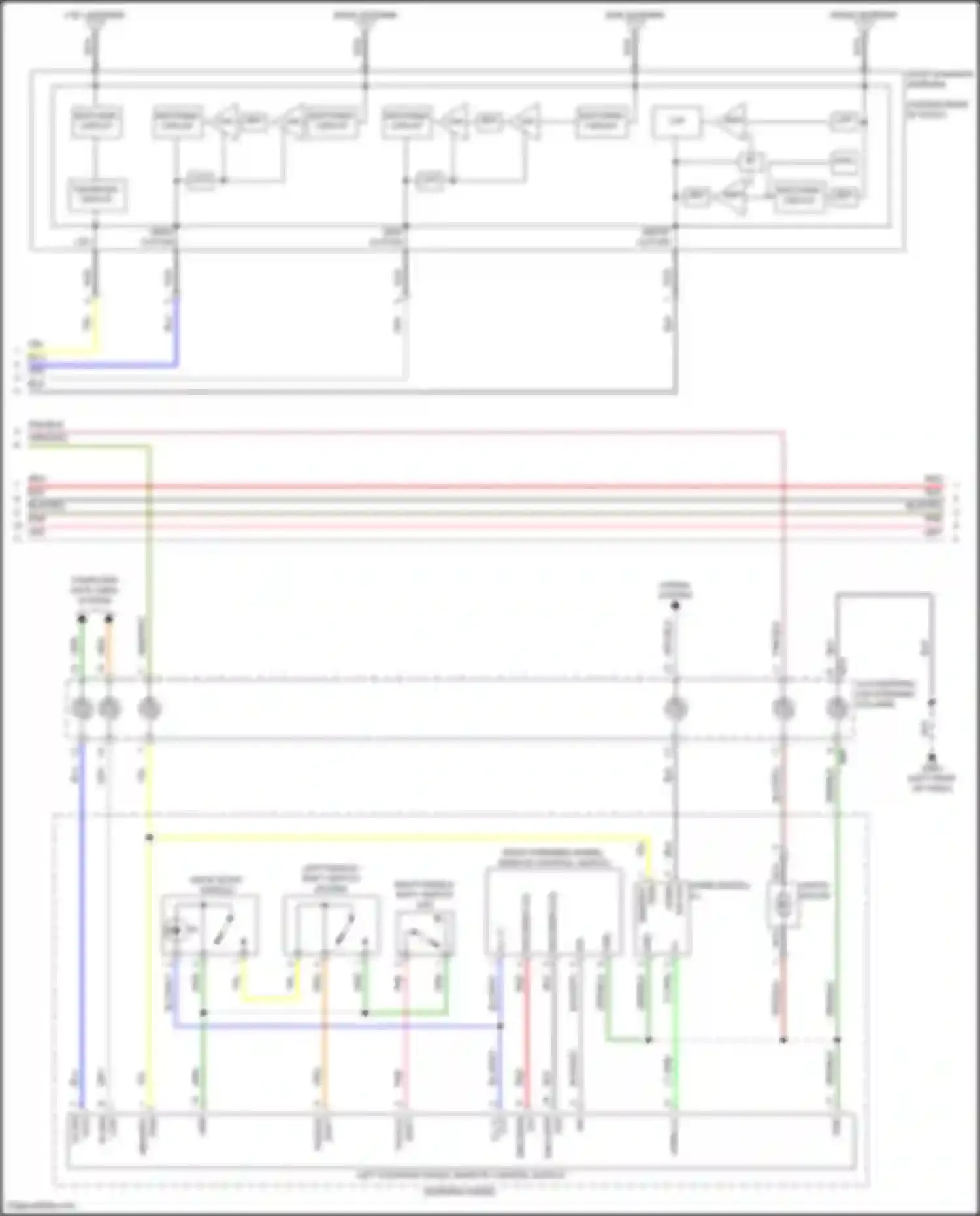 IONIQ 6 Hyundai I (2022-2024): Navigation circuit, w/ amplifier (4 of 5)