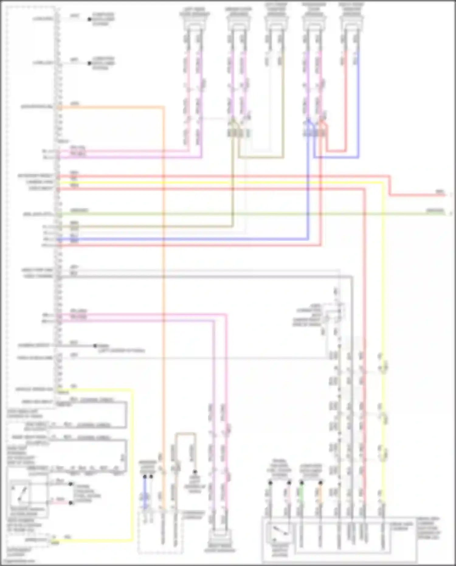 IONIQ 6 Hyundai I (2022-2024): Navigation circuit, w/o amplifier (1 of 4)