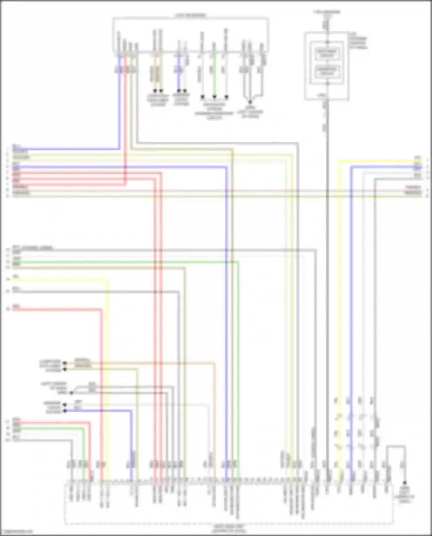 IONIQ 6 Hyundai I (2022-2024): Navigation circuit, w/o amplifier (3 of 4)