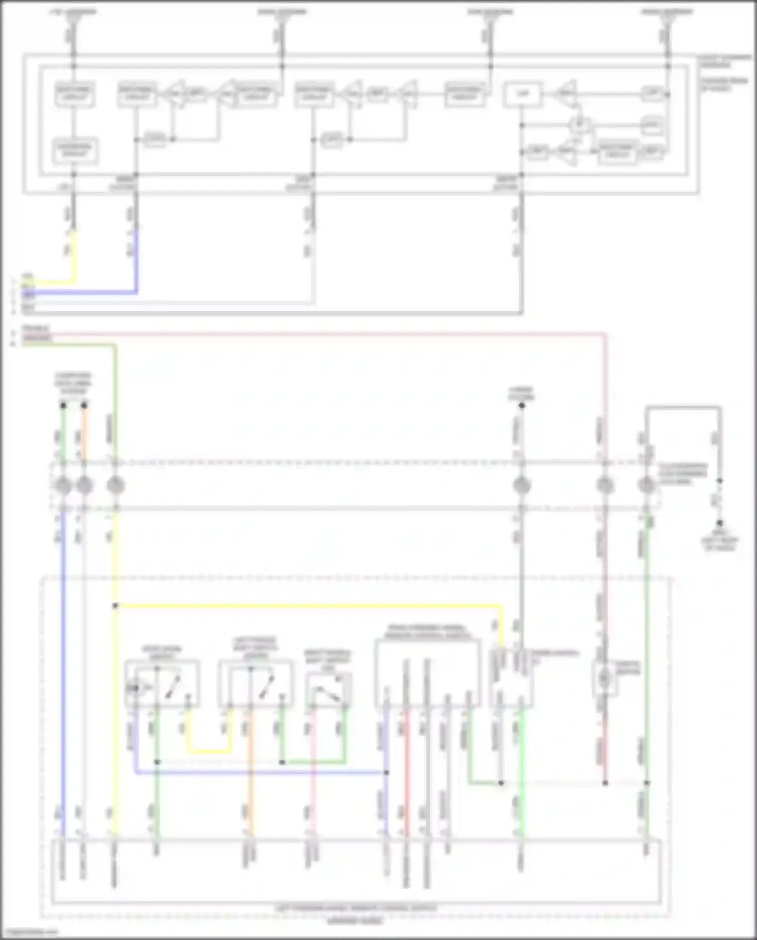 IONIQ 6 Hyundai I (2022-2024): Navigation circuit, w/o amplifier (4 of 4)