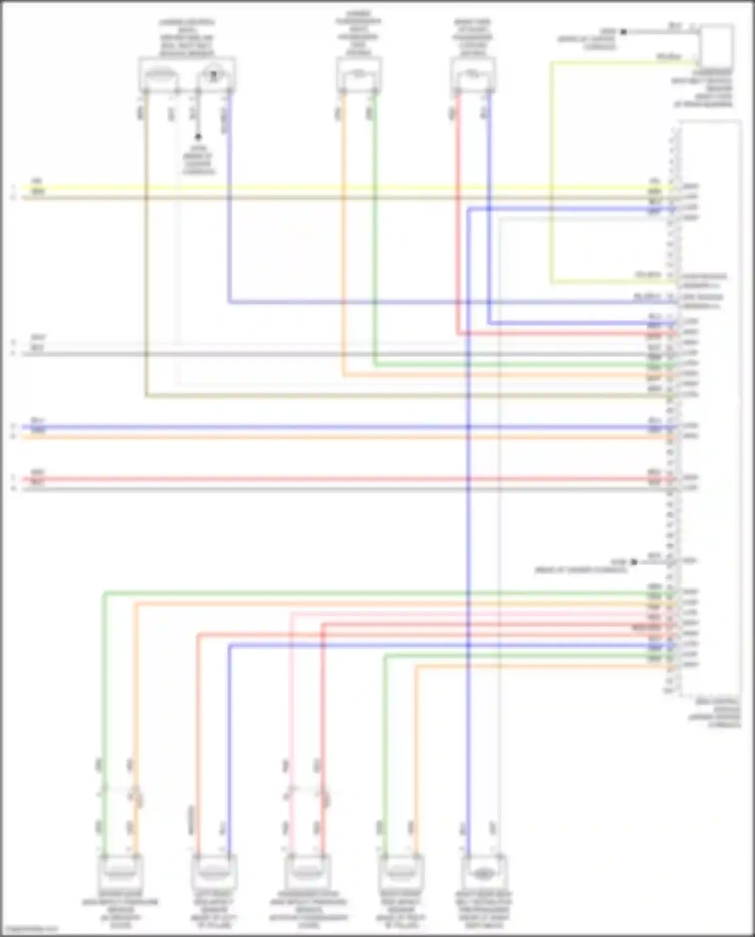 IONIQ 6 Hyundai I (2022-2024): Supplemental restraints circuit (3 of 3)