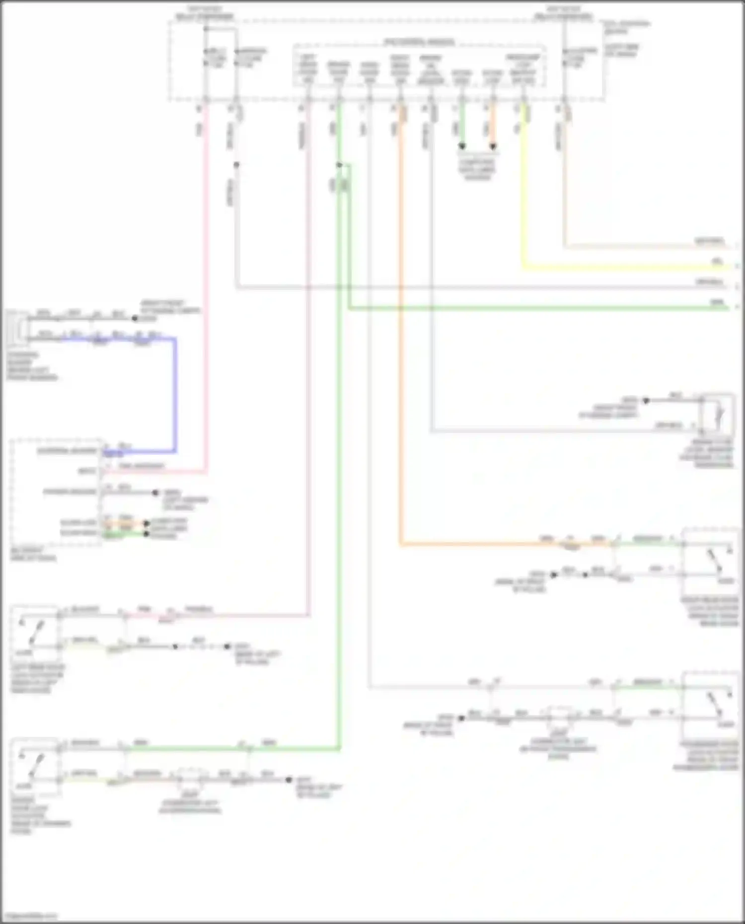 IONIQ 6 Hyundai I (2022-2024): Chime circuit (1 of 2)