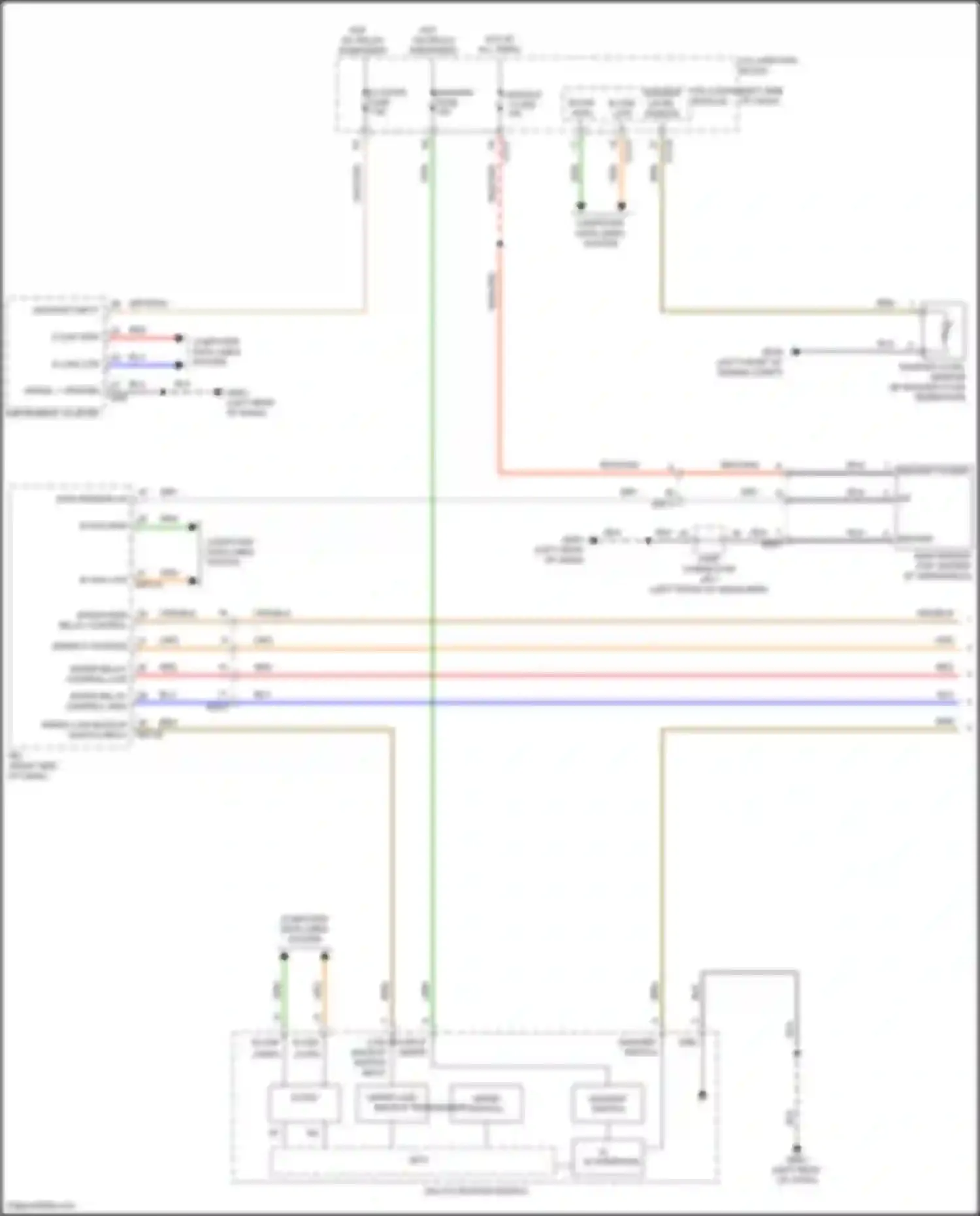 IONIQ 6 Hyundai I (2022-2024): Wiper/washer circuit (1 of 2)