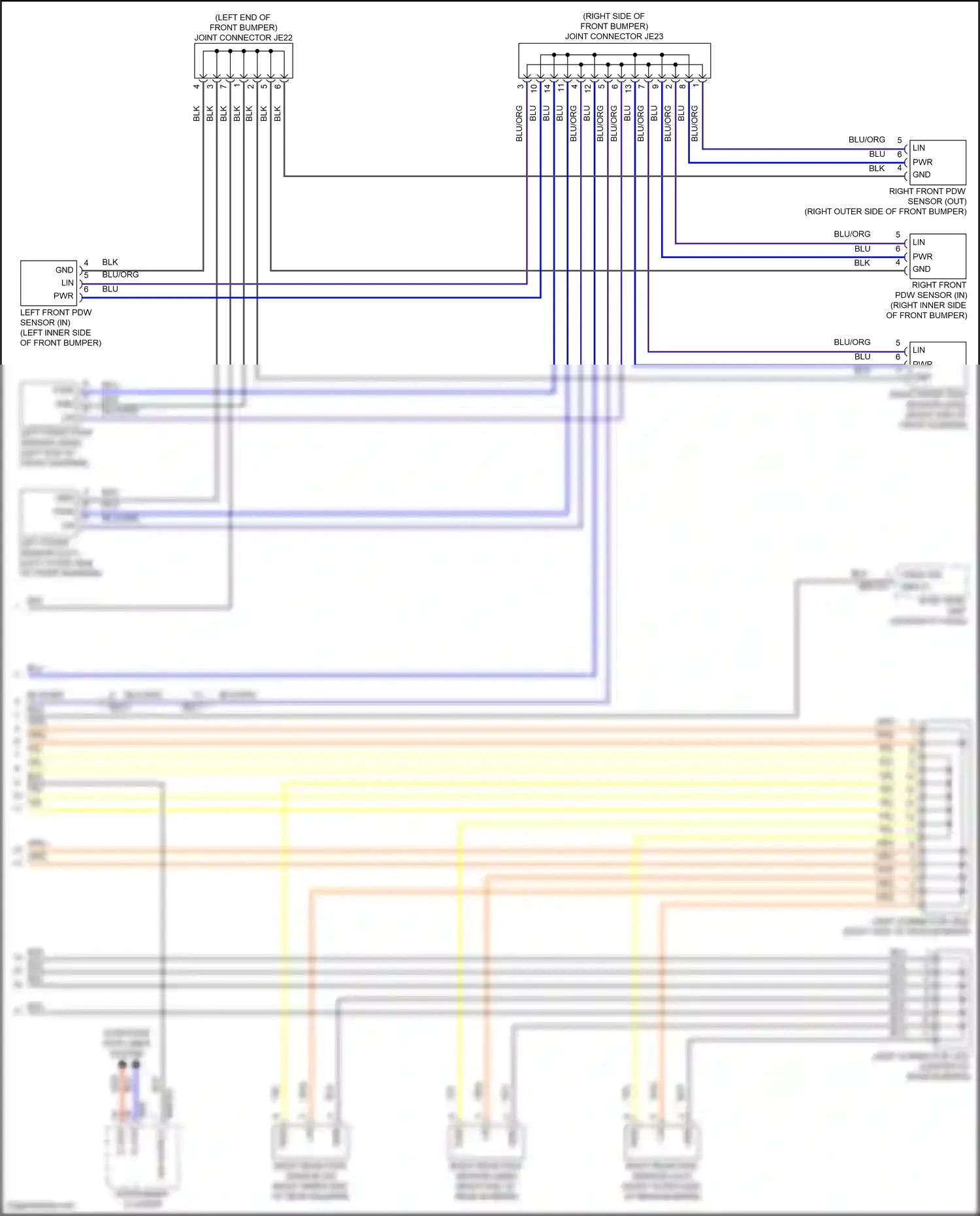 Wiring diagram computer data lines system for Hyundai IONIQ 6 I (2022-2024) (39 of 119)