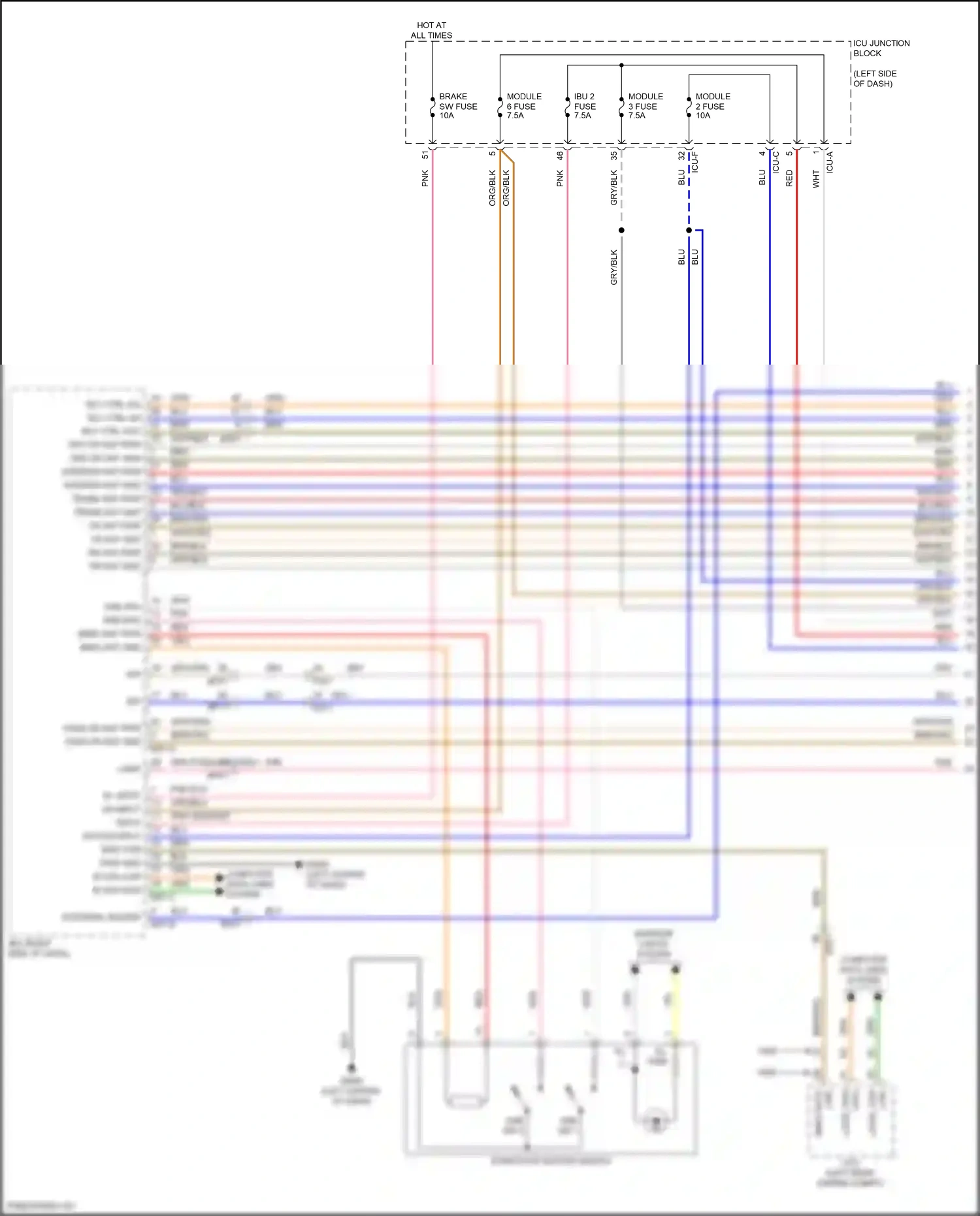 Wiring diagram computer data lines system for Hyundai IONIQ 6 I (2022-2024) (31 of 119)